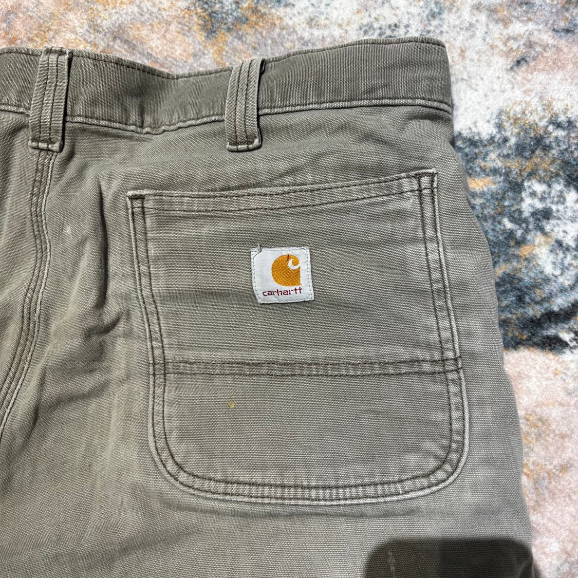 90‘s 칼하트 더블니 빈티지 워크팬츠 상품이미지6