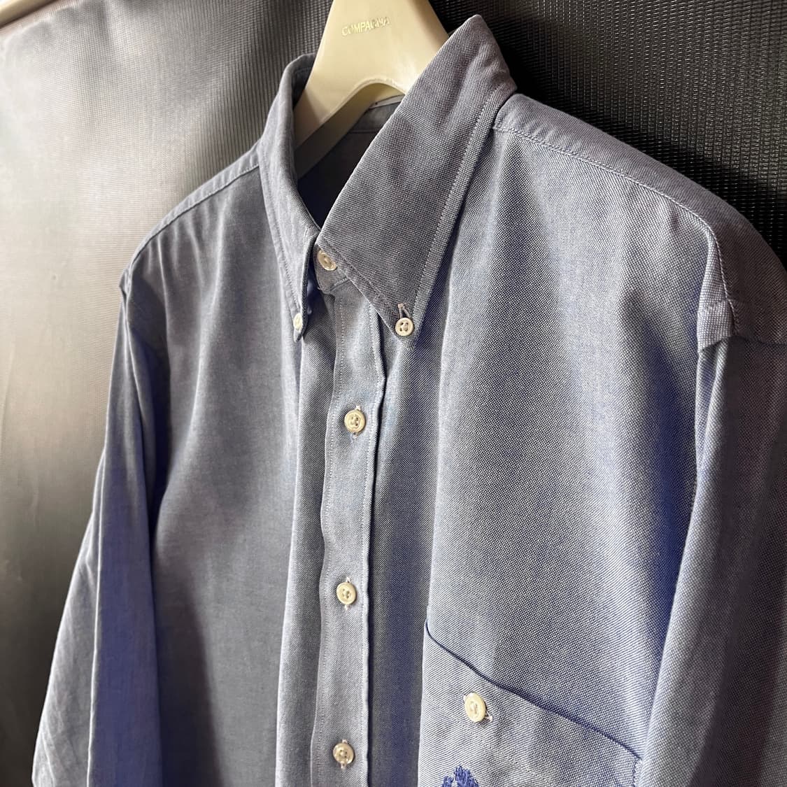 L) 올드 챕스 랄프로렌 미국 생산 버튼다운 OX셔츠 상품이미지3