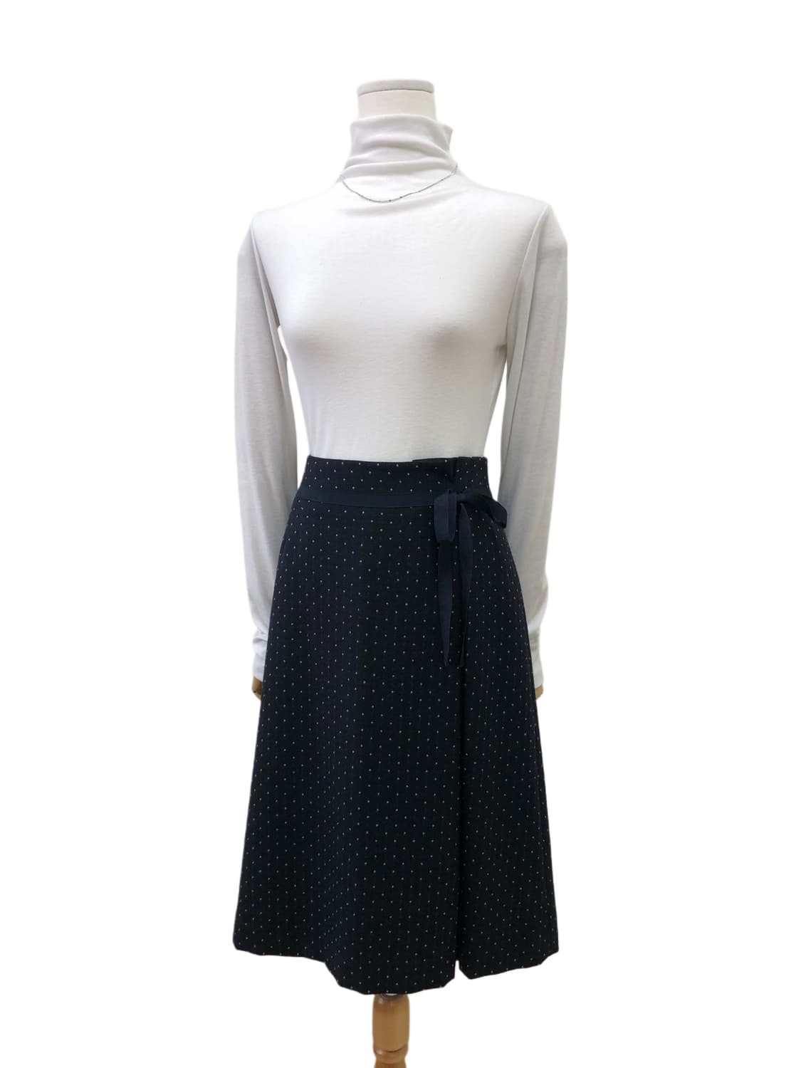 도트 리본 스커트 상품이미지5