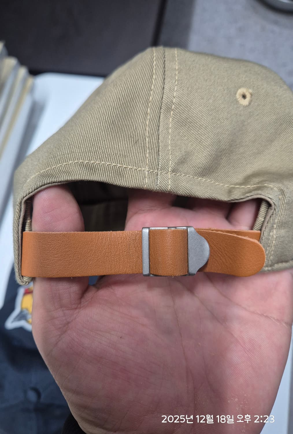 리얼맥코이 볼캡 베이지 상품이미지2