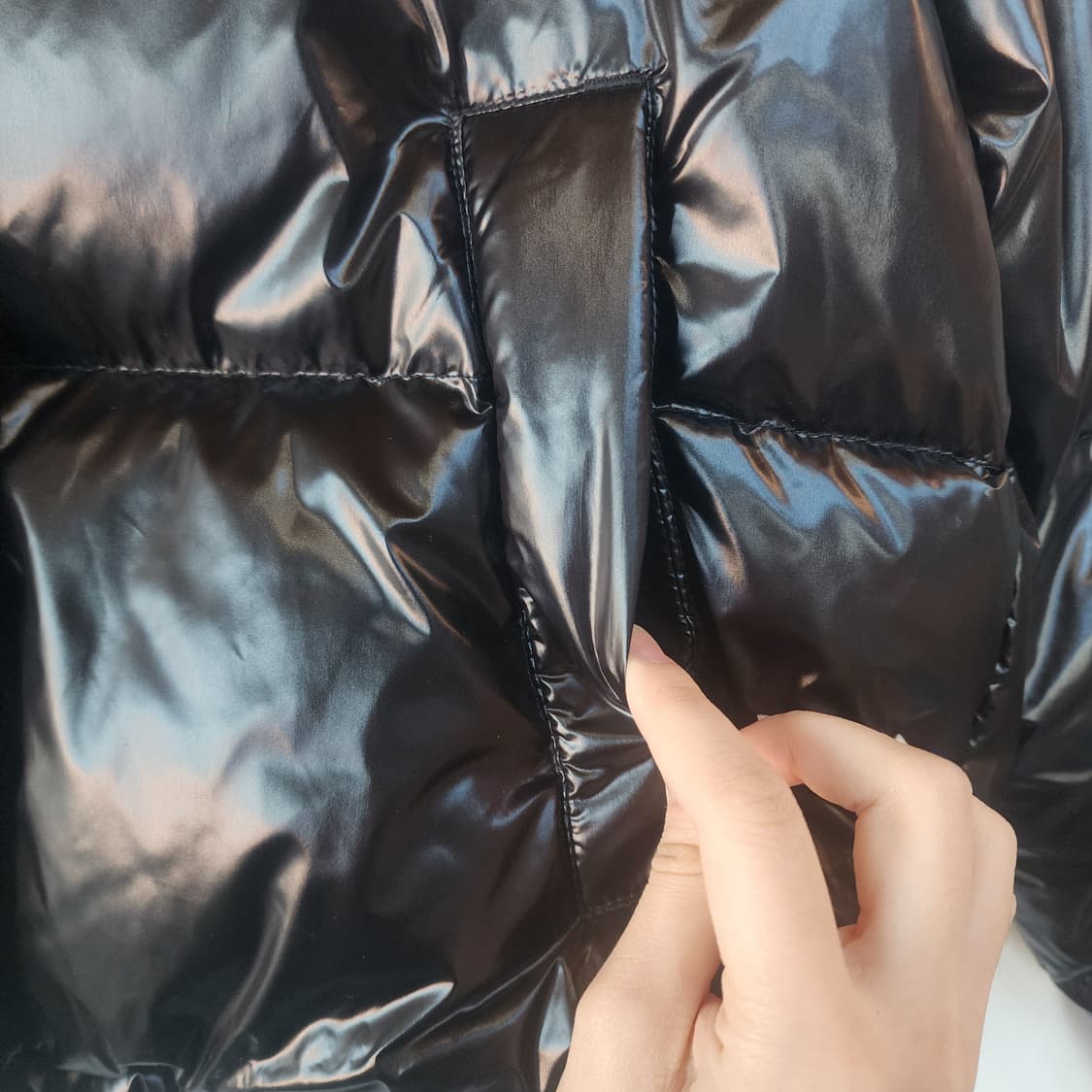 마리떼 프랑소와저비 블랙 패딩 점퍼 상품이미지5