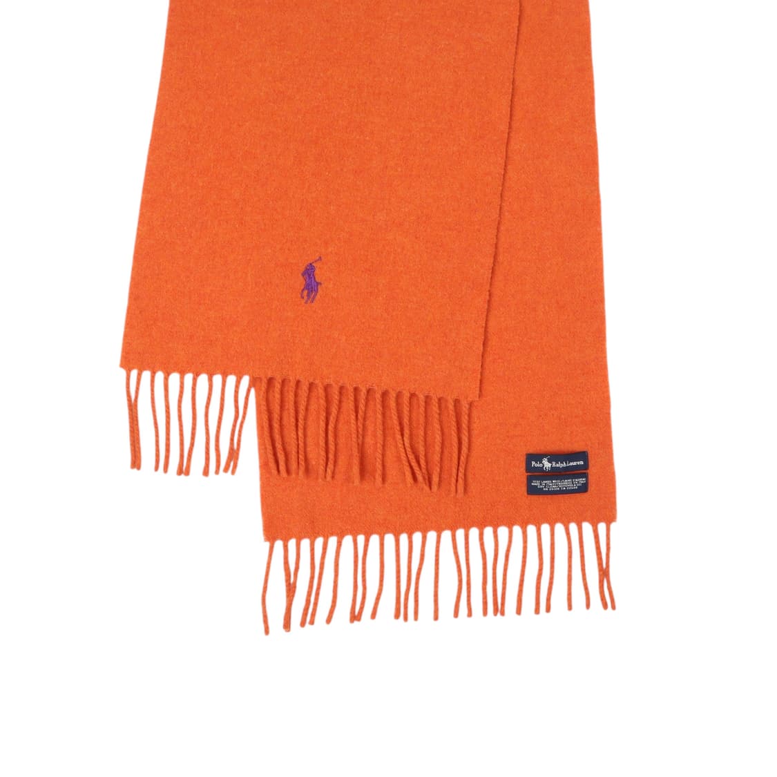 폴로 랄프로렌 오렌지 램스울 머플러 상품이미지4