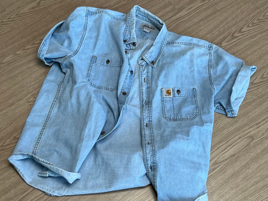 칼하트 데님 스카치 청남방 셔츠 상품이미지1
