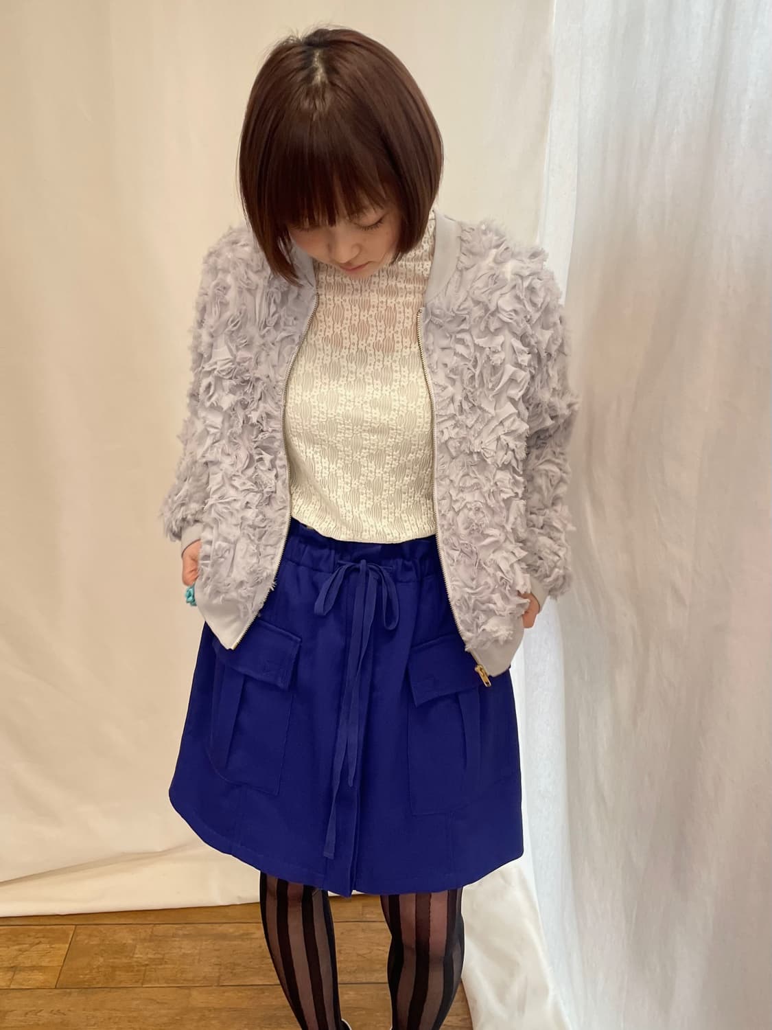 button skirt 상품이미지4