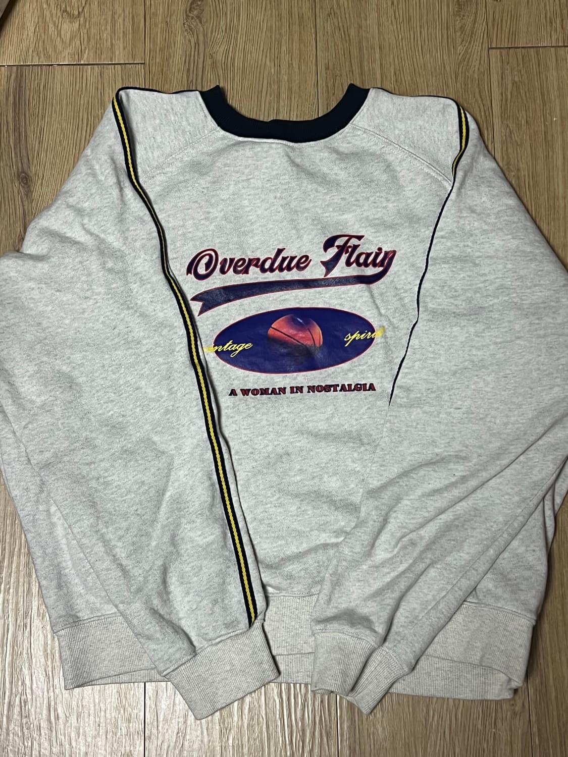 오버듀플레어 빈티지맨투맨 상품이미지7