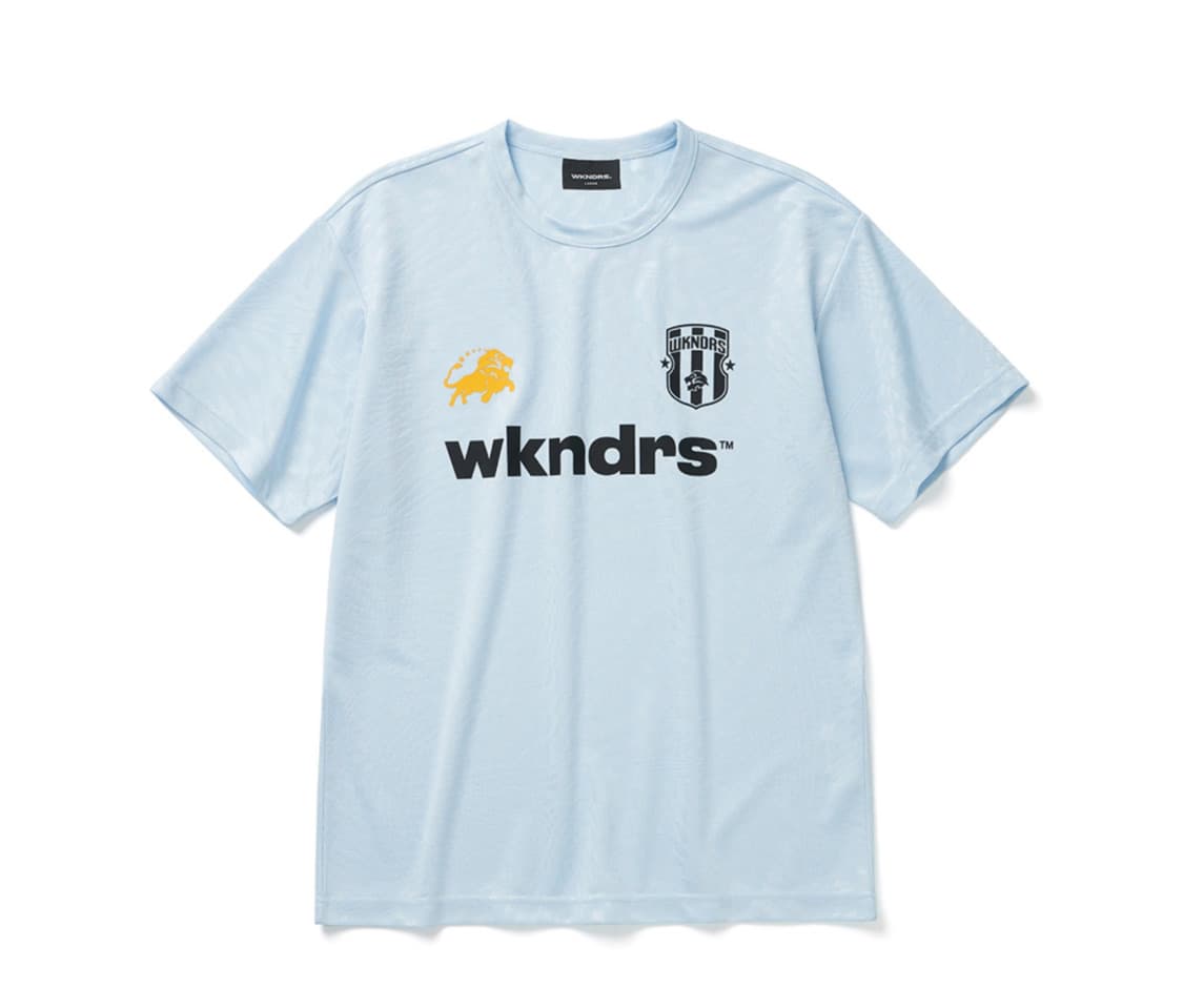 위캔더스 킹 사커 저지 반팔 하늘색 상품이미지1