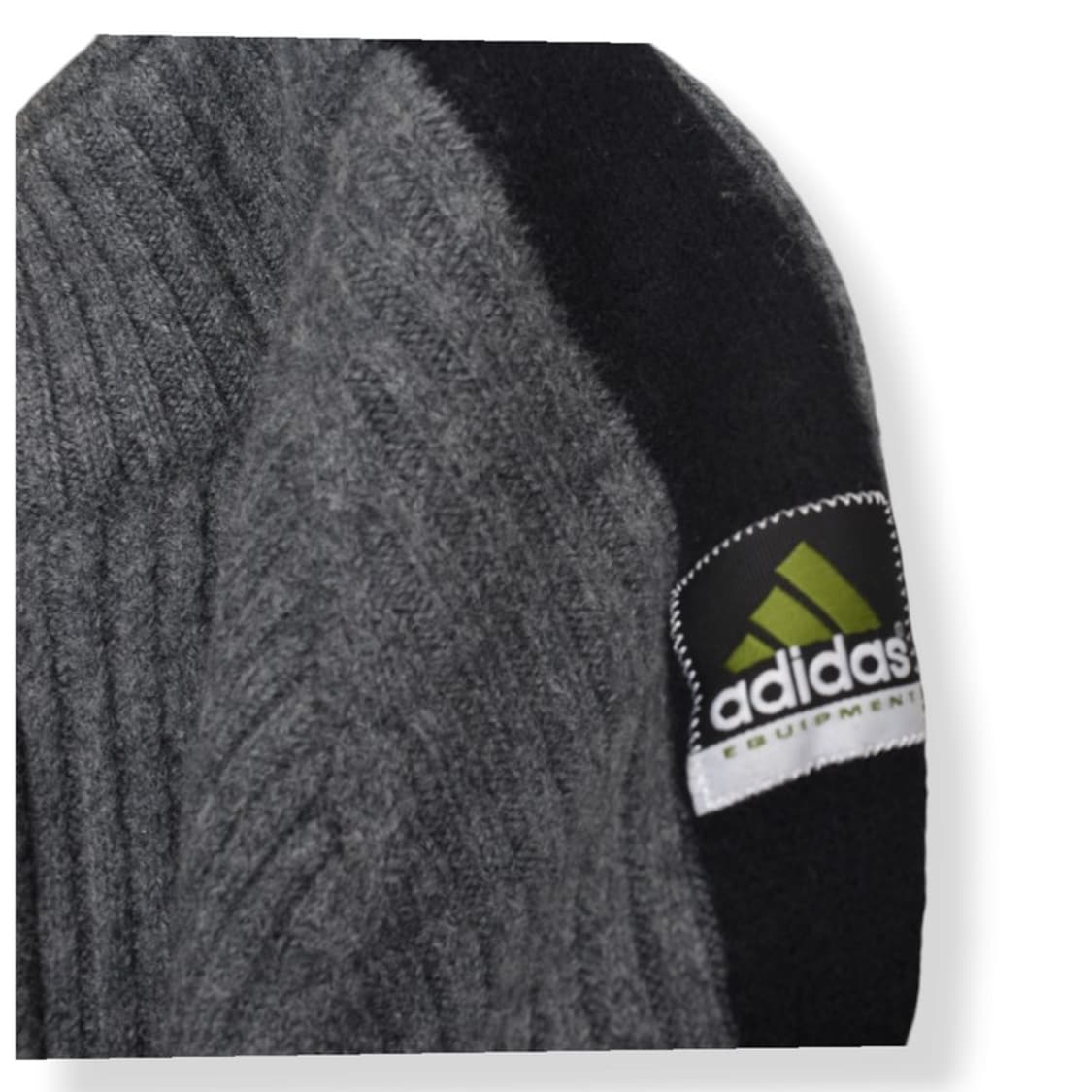 90S 아디다스 이큅먼트 사이드라인 골지 니트 집업 자켓 N644 상품이미지5