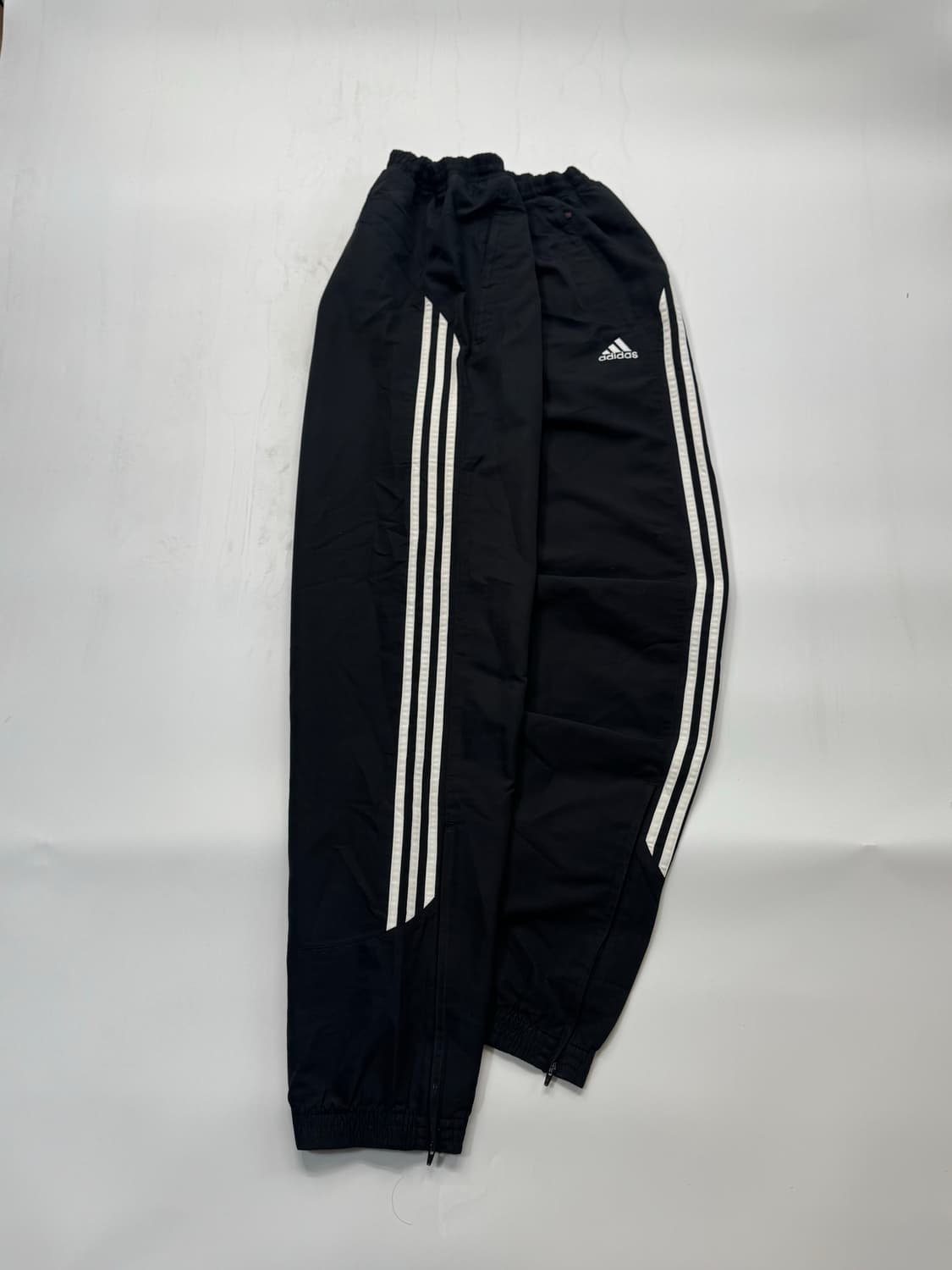 아디다스 삼선 블랙 트랙팬츠 바람막이 바지 상품이미지1