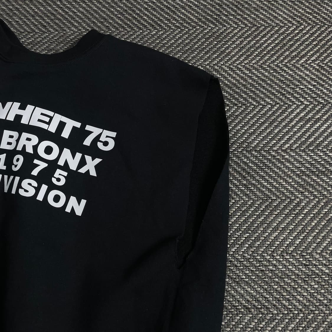 길단 빈티지 레터링 박시핏 슬리브리스o 3666 상품이미지4