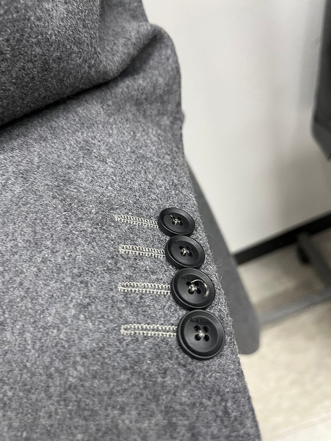 105) 폴스미스 이태리 캐시미어 코트  상품이미지6