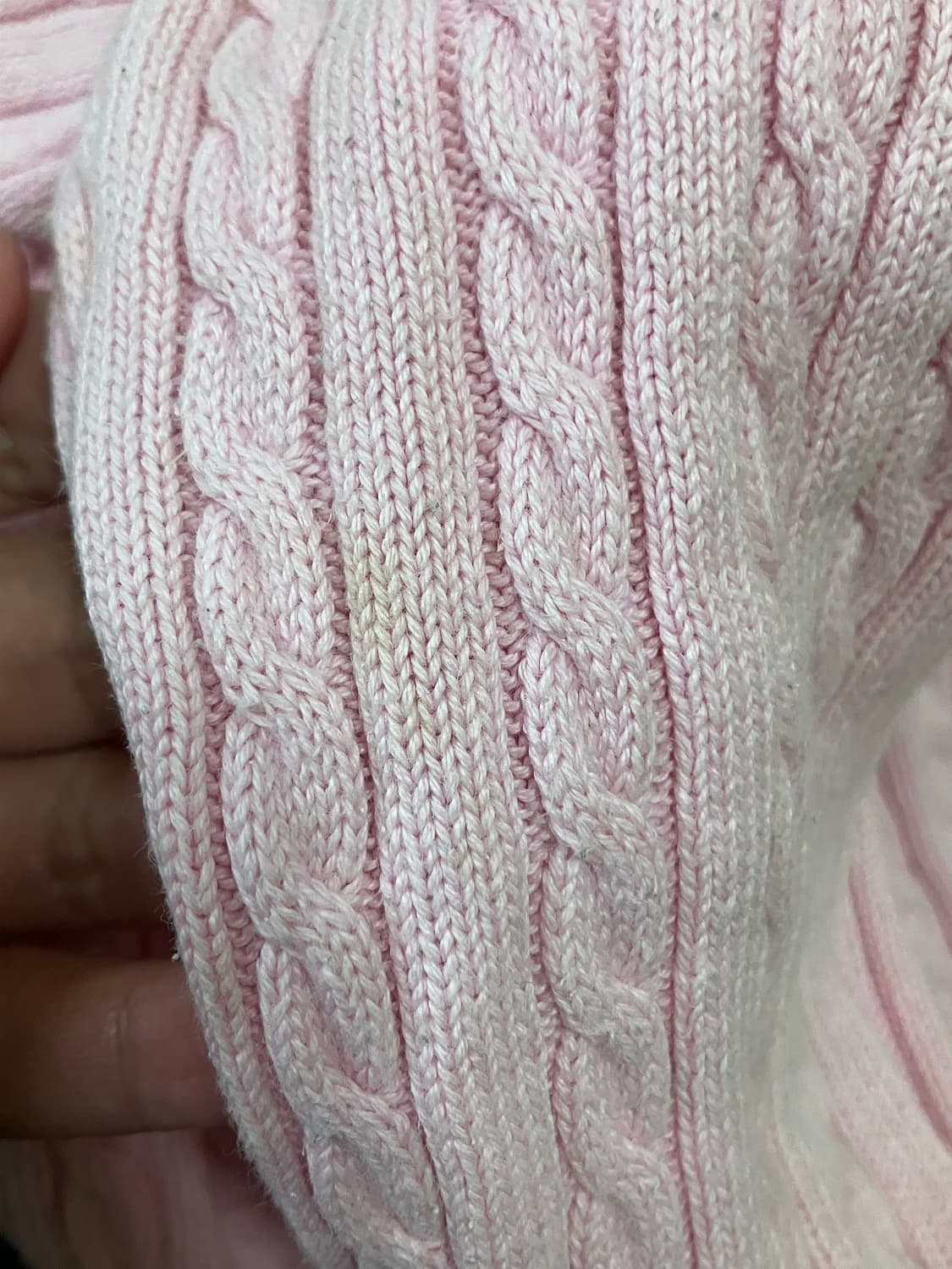 폴로 랄프로렌 핑크 케이블 가디건 상품이미지10