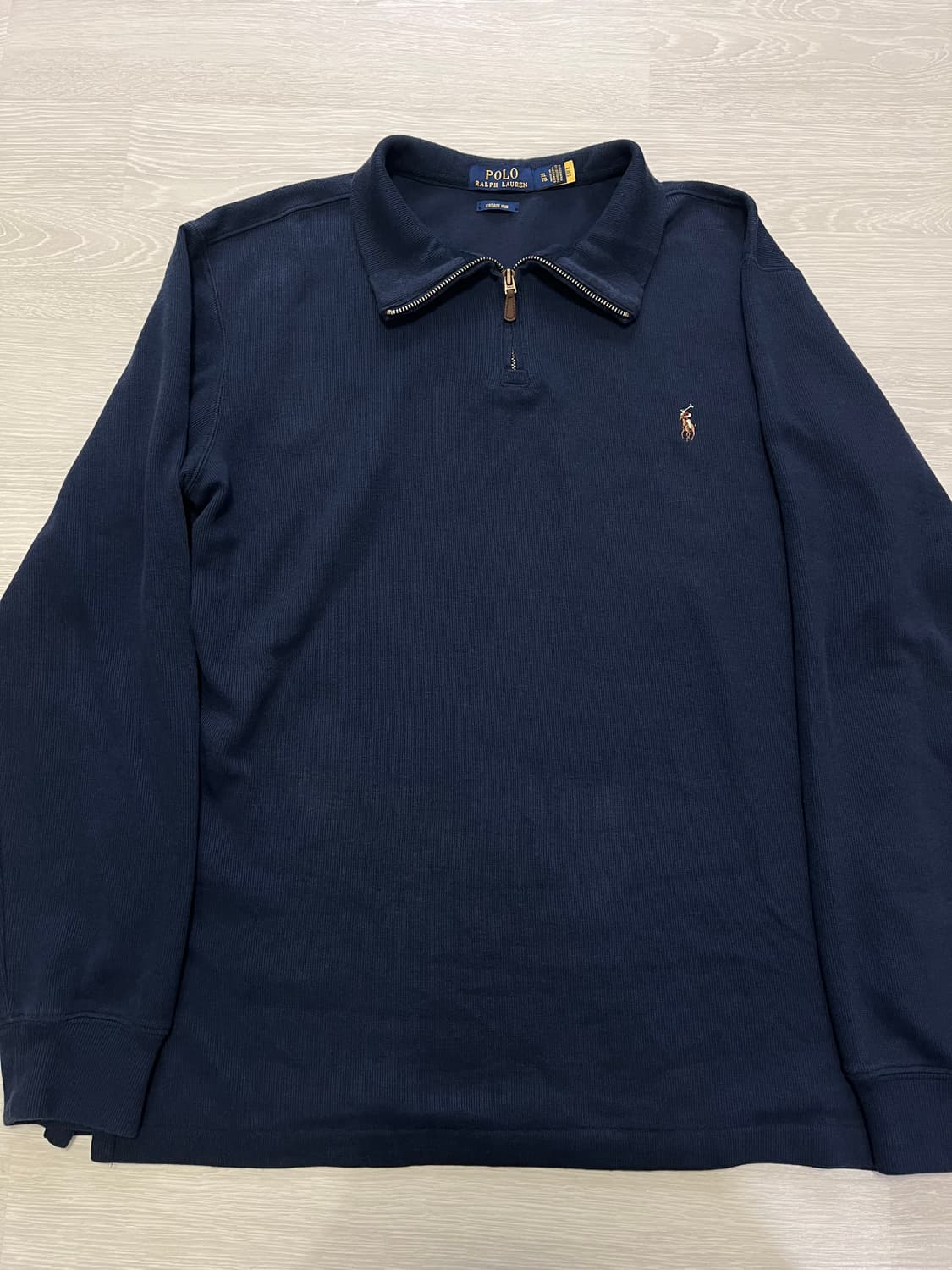 폴로 네이비 반집업XL 상품이미지1