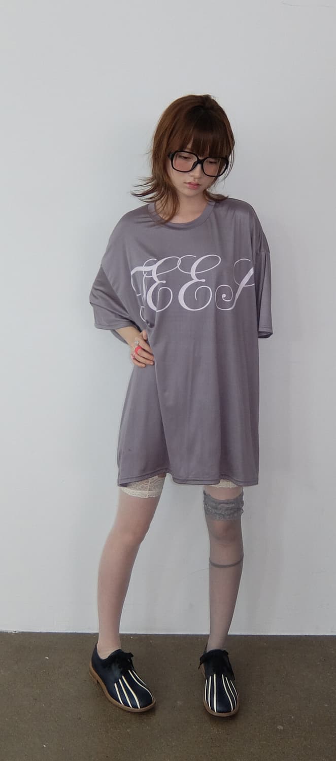 샵페어리 반팔 shining boxy lettering t-shir 상품이미지1