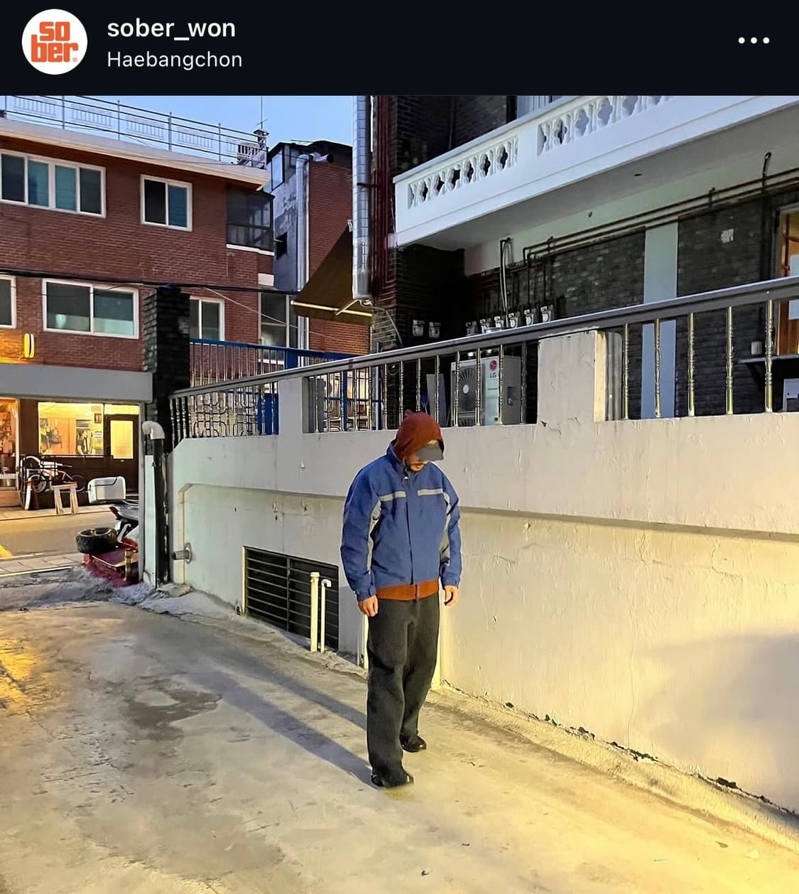 해방촌 소버 굿즈 바람막이 상품이미지3