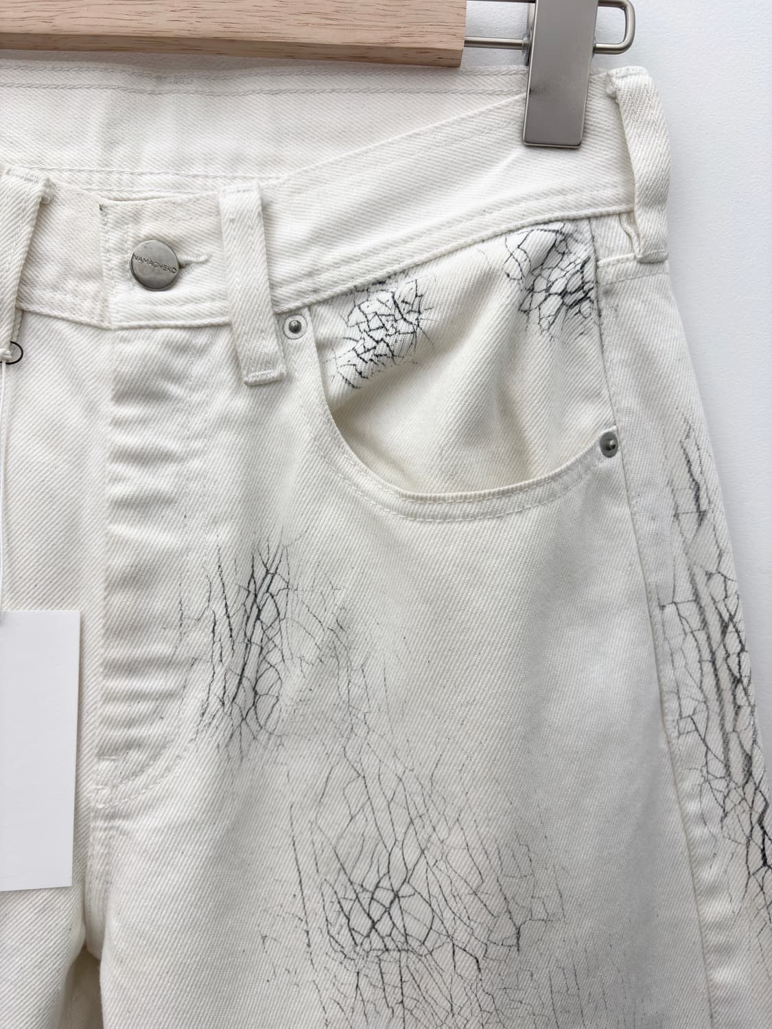 21SS WHITE PAINT DENIM 상품이미지2