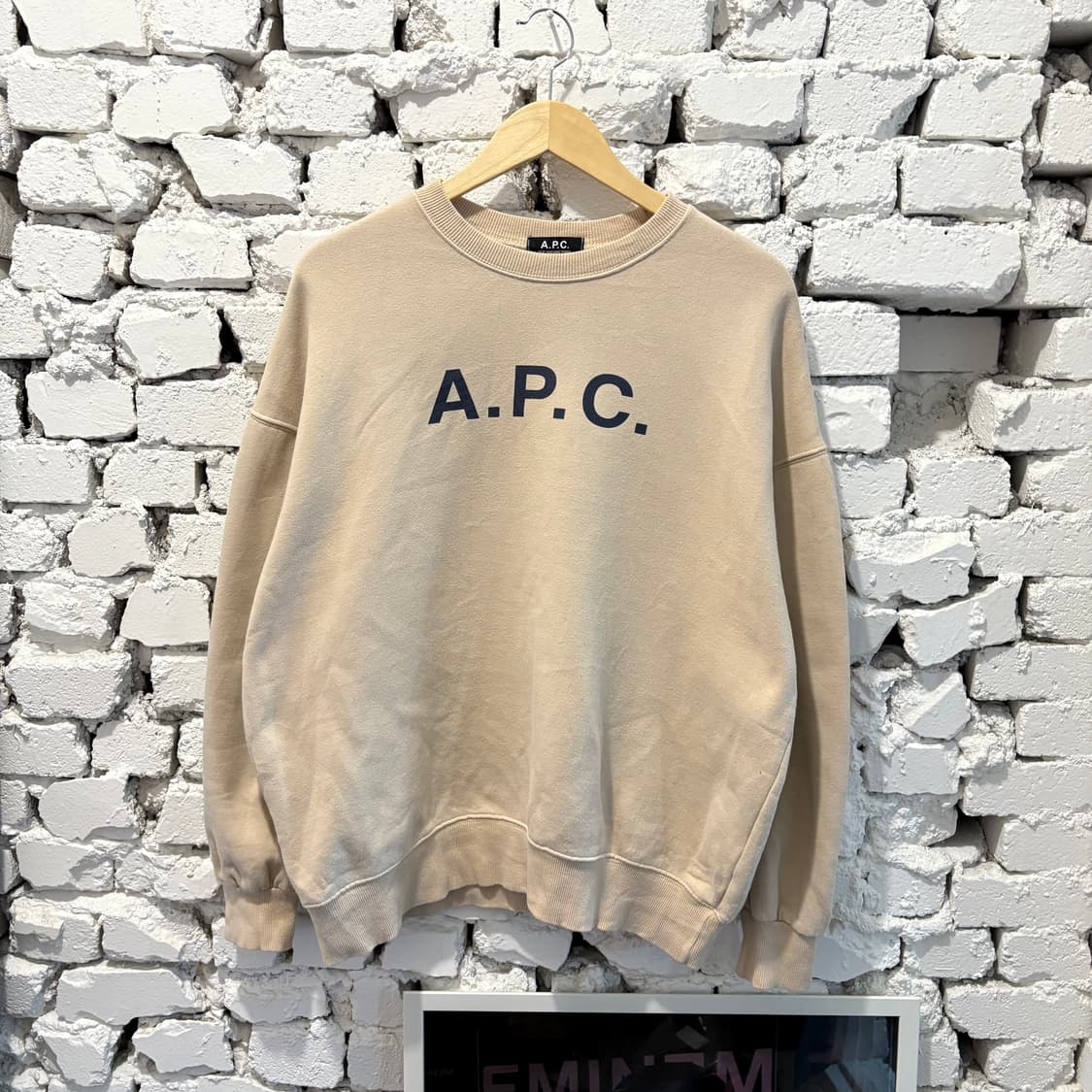 아페쎄 A.P.C 빅로고 맨투맨 상품이미지1