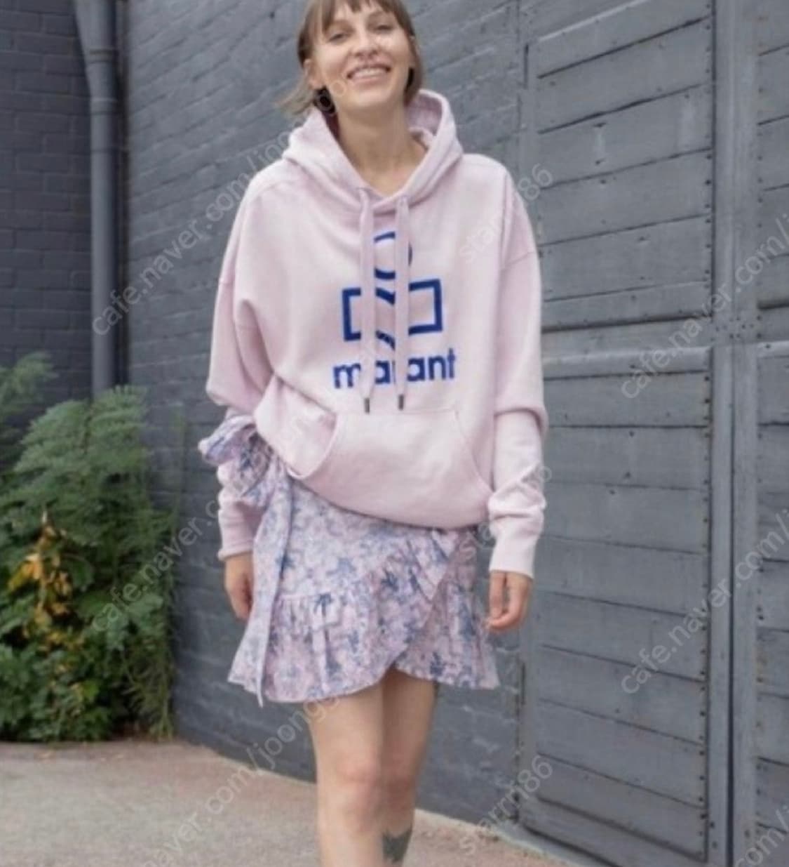 이자벨마랑 라벤터핑크 기모 후드 (38) 상품이미지1