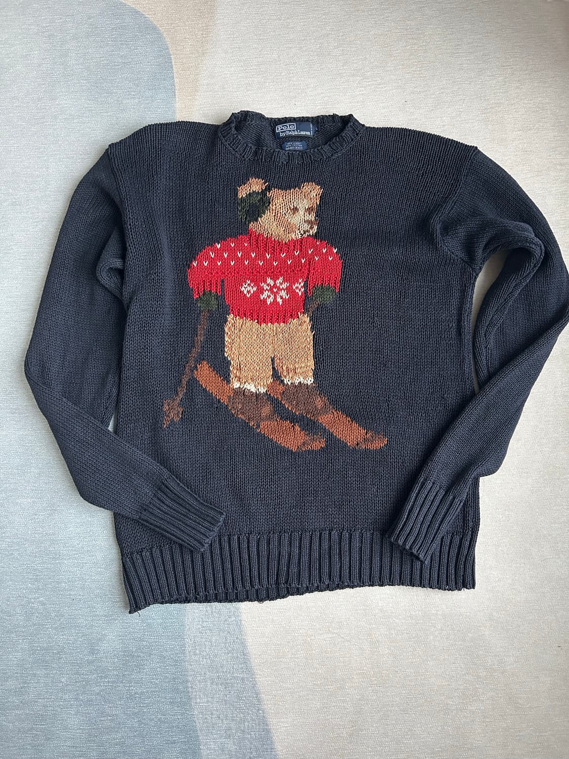 폴로 핸드니트 스키베어 상품이미지1