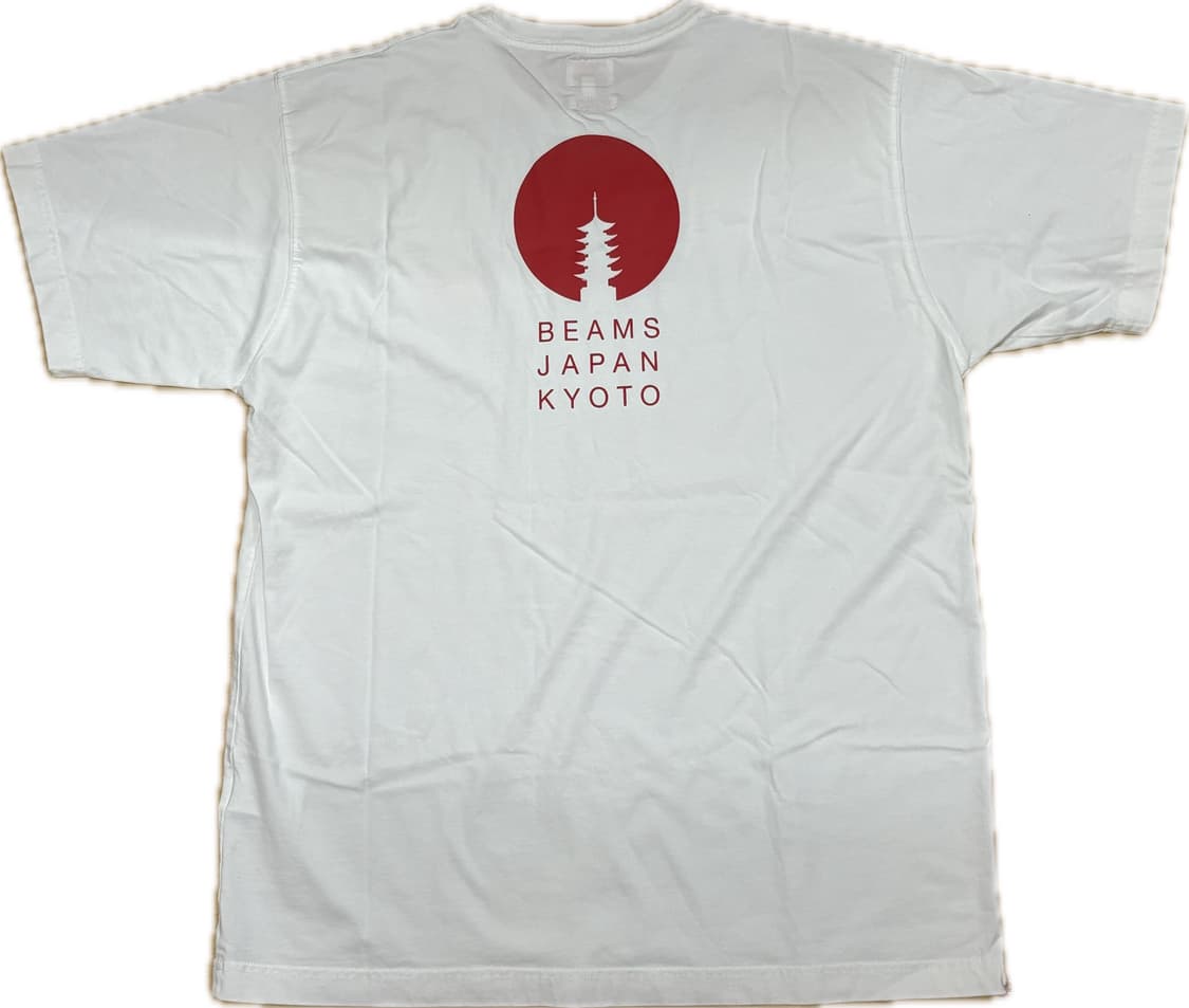 Beams Japan 로고 티셔츠 상품이미지2