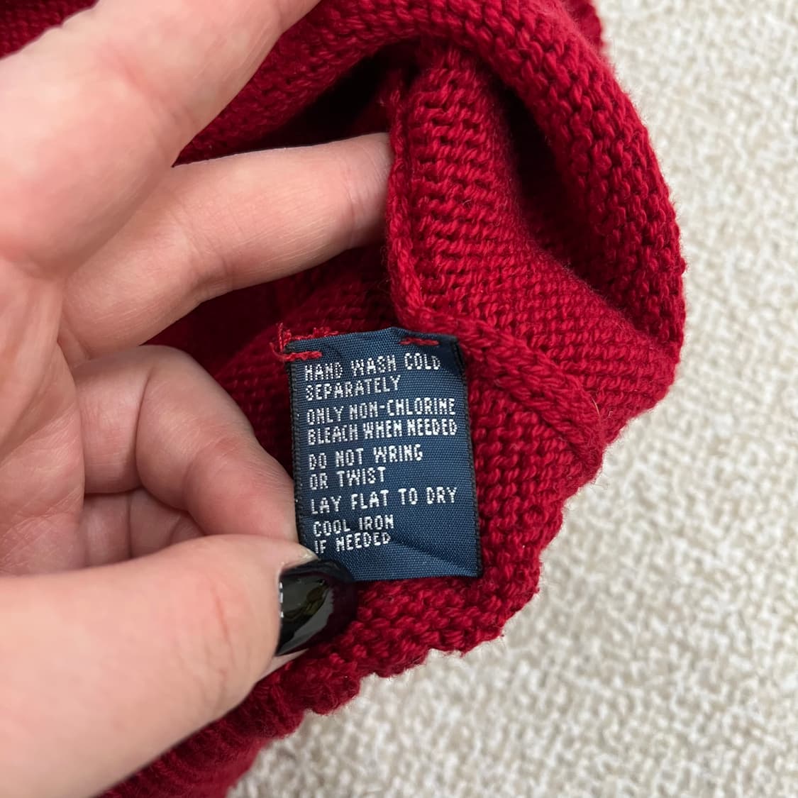 XL 폴로랄프로렌 피마코튼 니트 스웨터 0127M2 상품이미지3