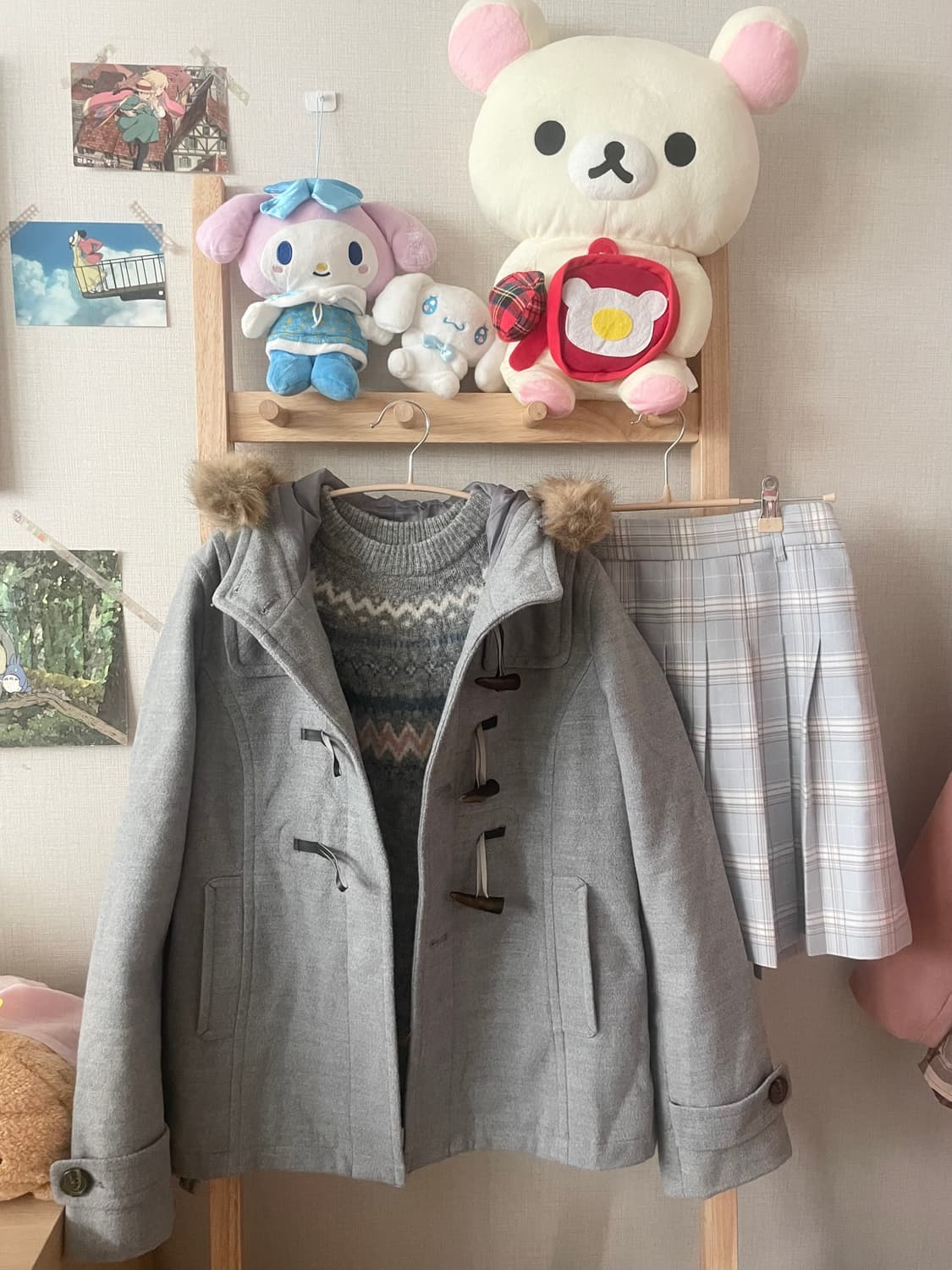 모리걸 빈티지 겨울 모리 set❄️🩵🤍 상품이미지1