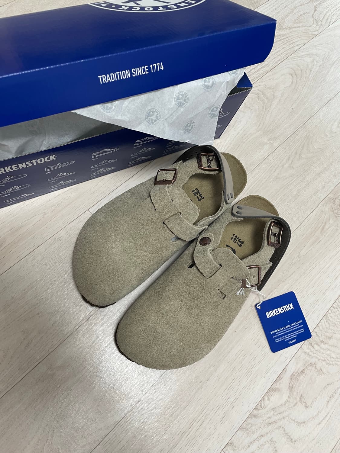 (새상품) 버켄스탁 토키오 타우페 37 상품이미지1