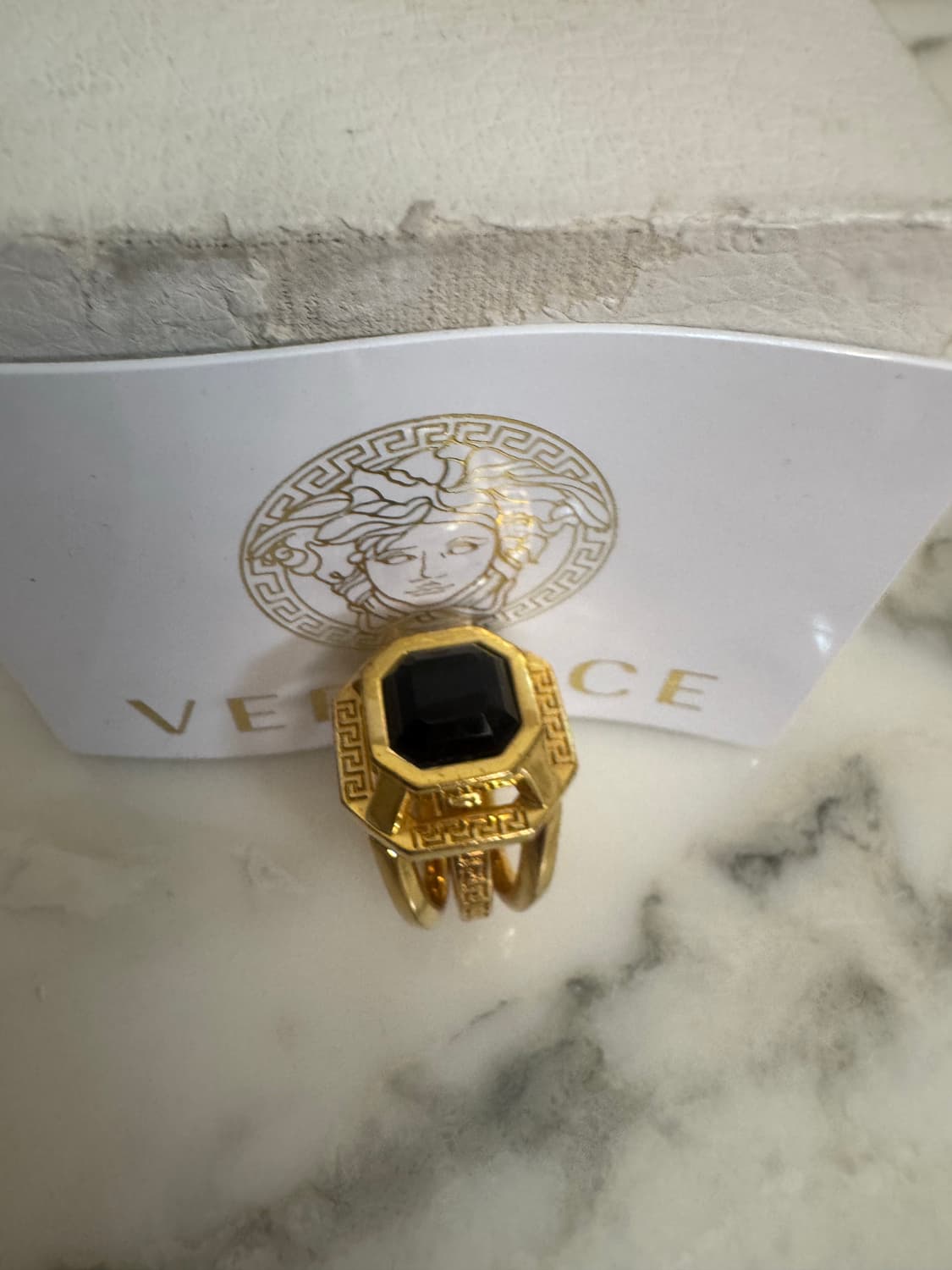versace   natural jewel gold  ring 상품이미지8