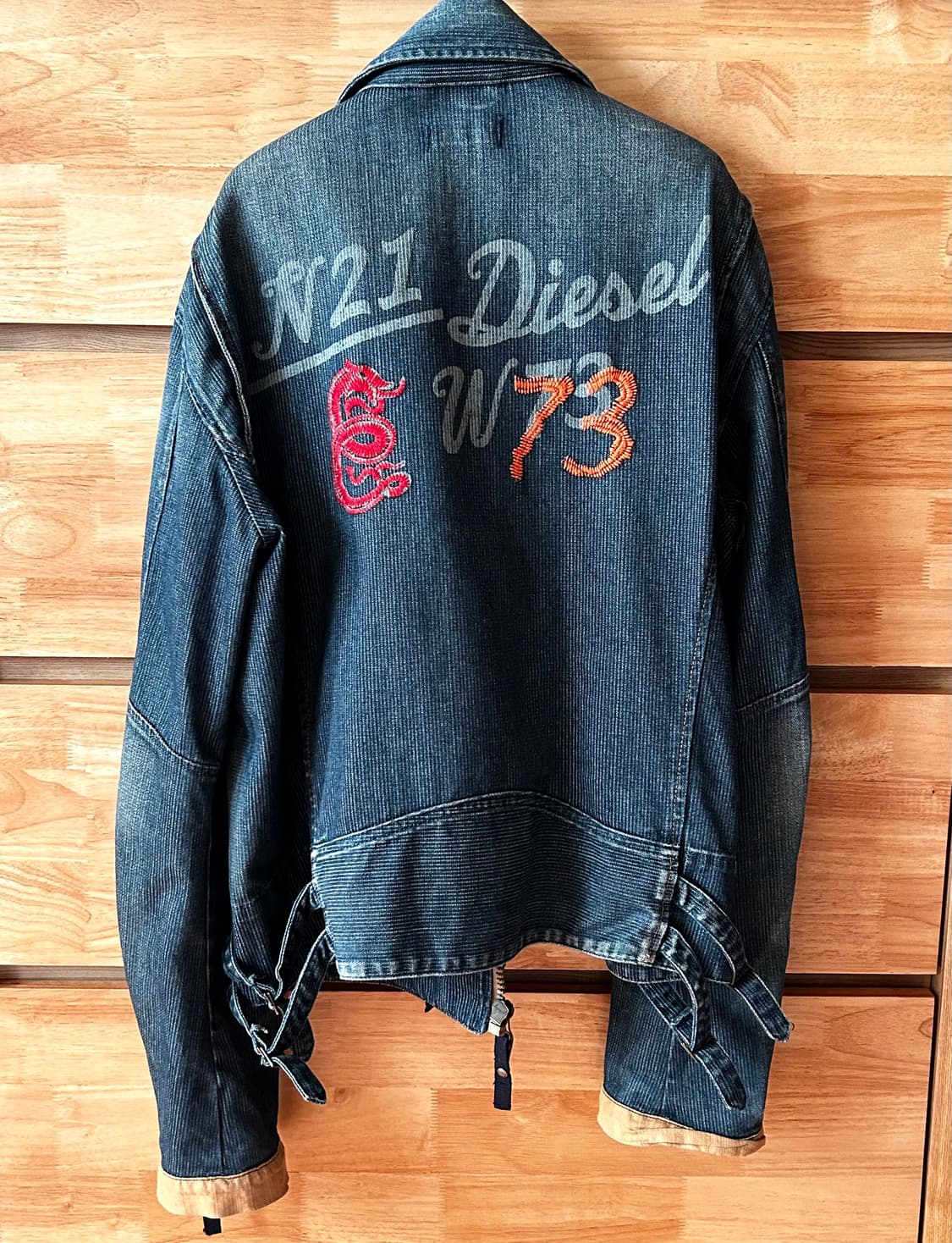 디젤 데님 라이더 자켓 상품이미지2