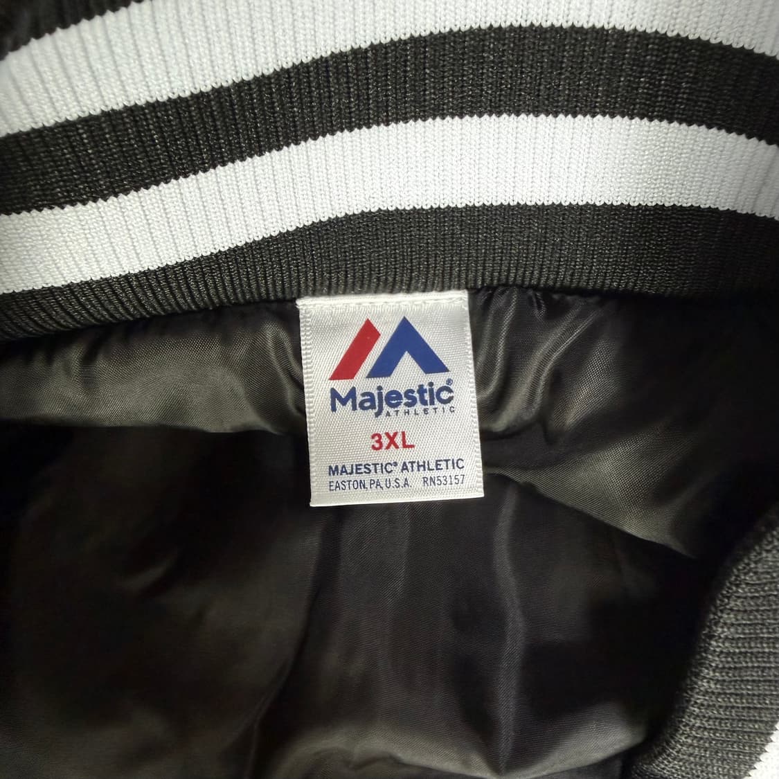 마제스틱 후쿠오카 호크스 더그아웃 자켓 3XL 상품이미지7