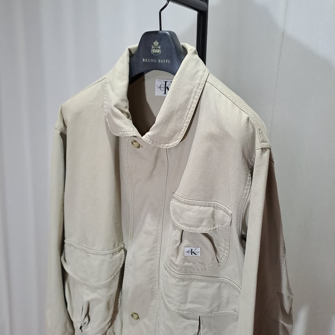 (택포) 90's 캘빈클라인 입체포켓 숏자켓 100-105 B470 상품이미지2