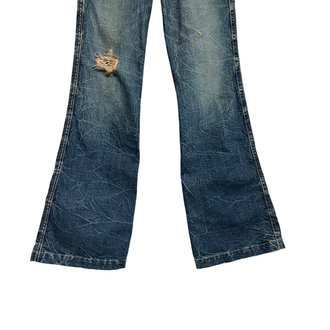 빈티지 로우라이즈 부츠컷 플레어진 새제품 26-27 상품이미지2