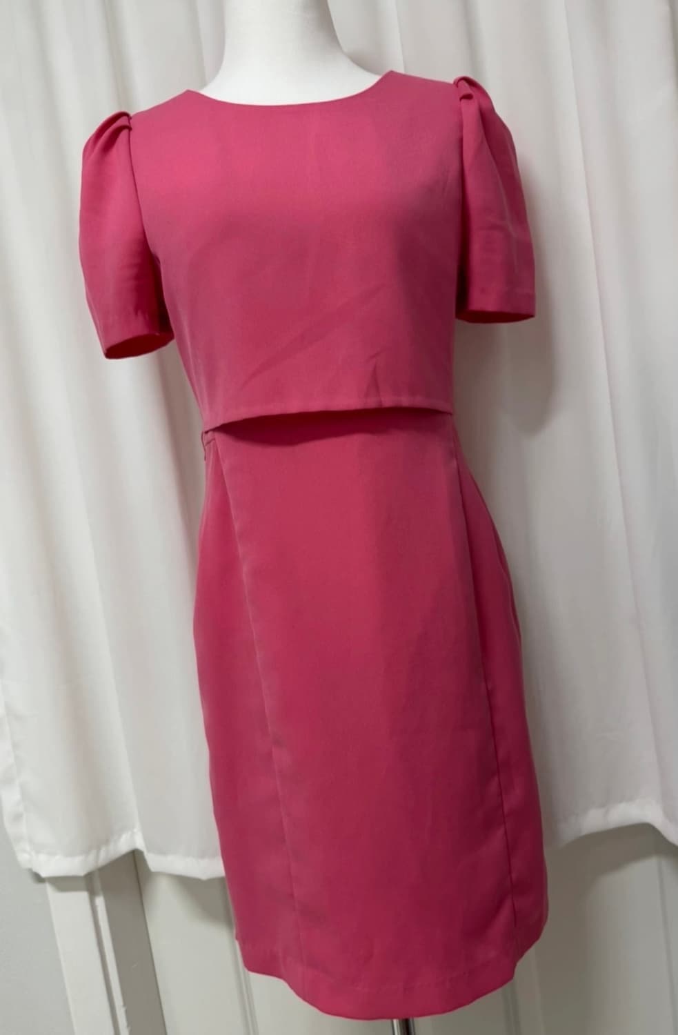 Roem 로엠 핑크 미니 원피스 상품이미지3