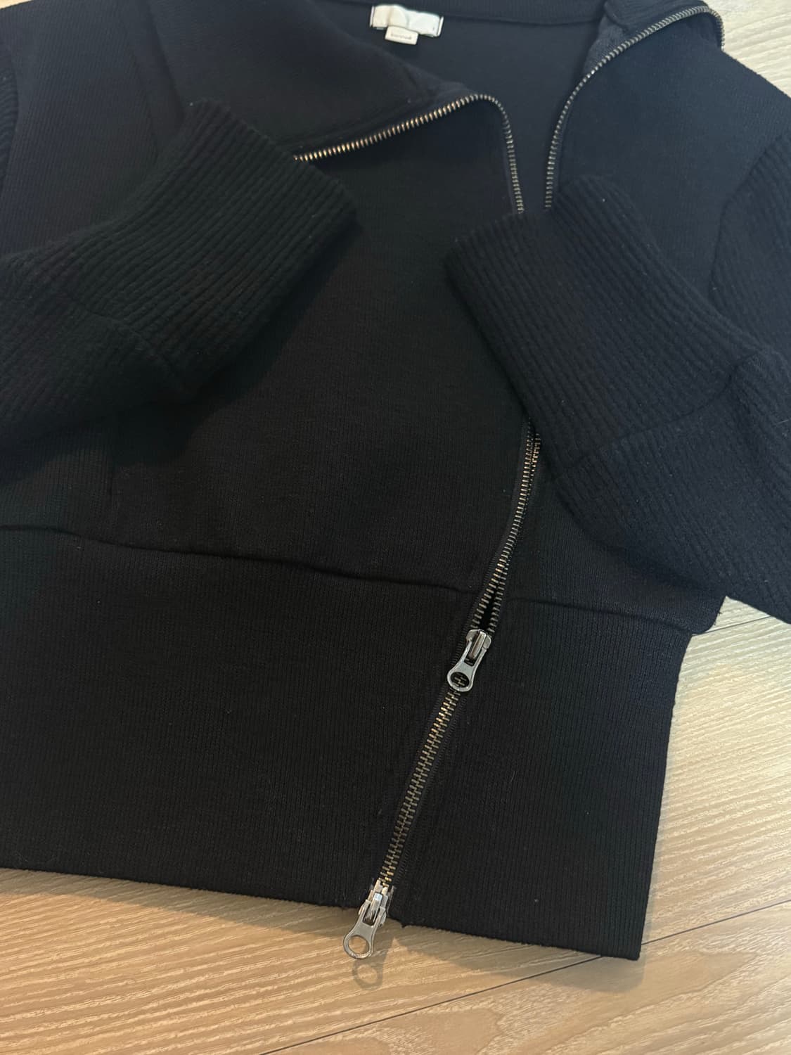 bonnae 울 언발란스 집업 상품이미지4