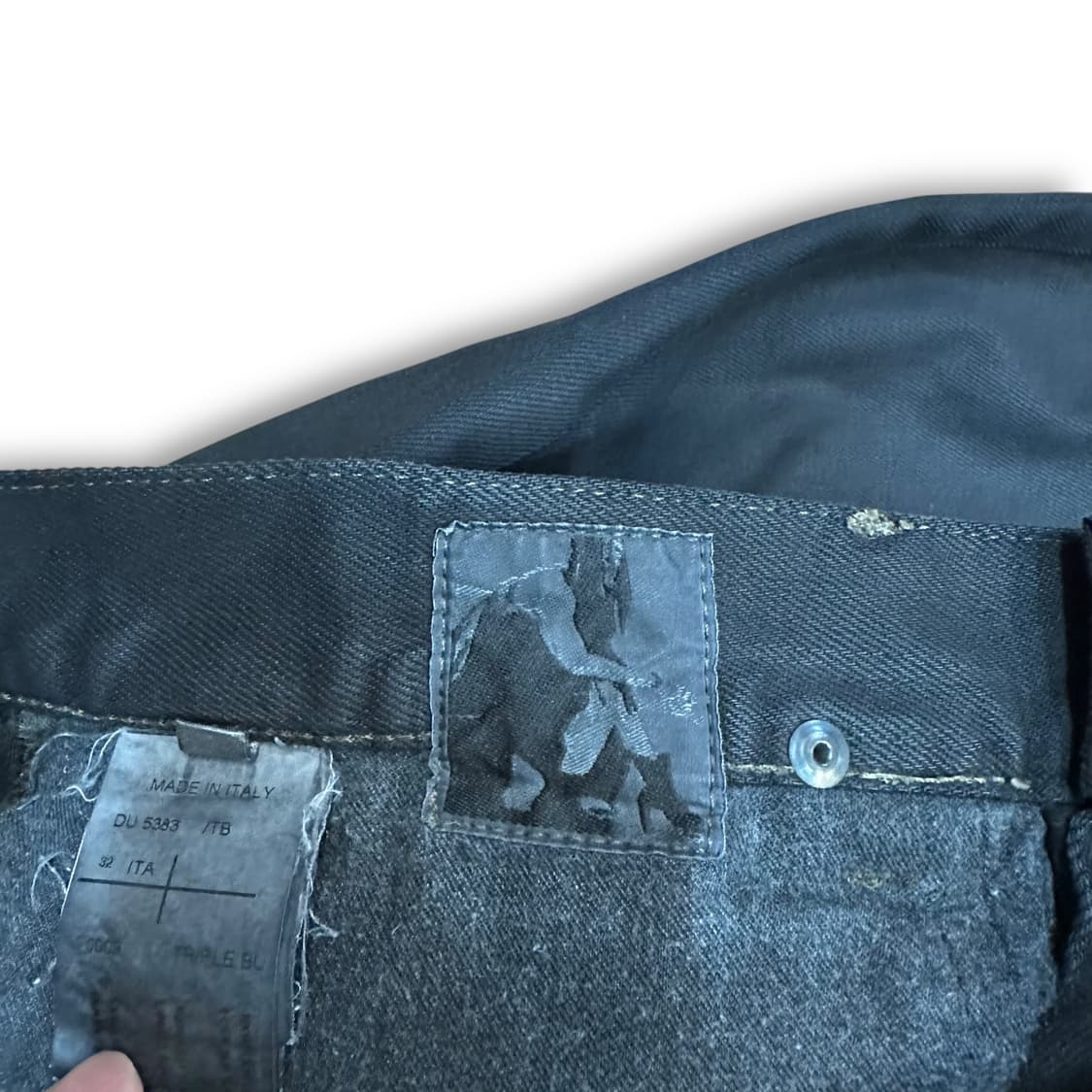 릭오웬스 다크쉐도우 코팅진 상품이미지6