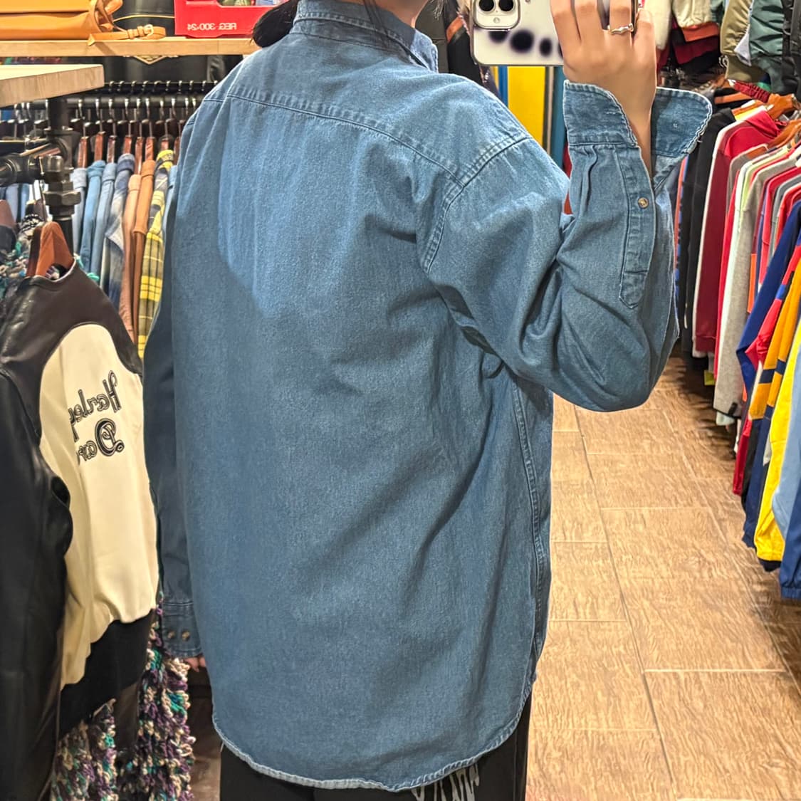 [HI] Carhartt 데님셔츠 중청 상품이미지5