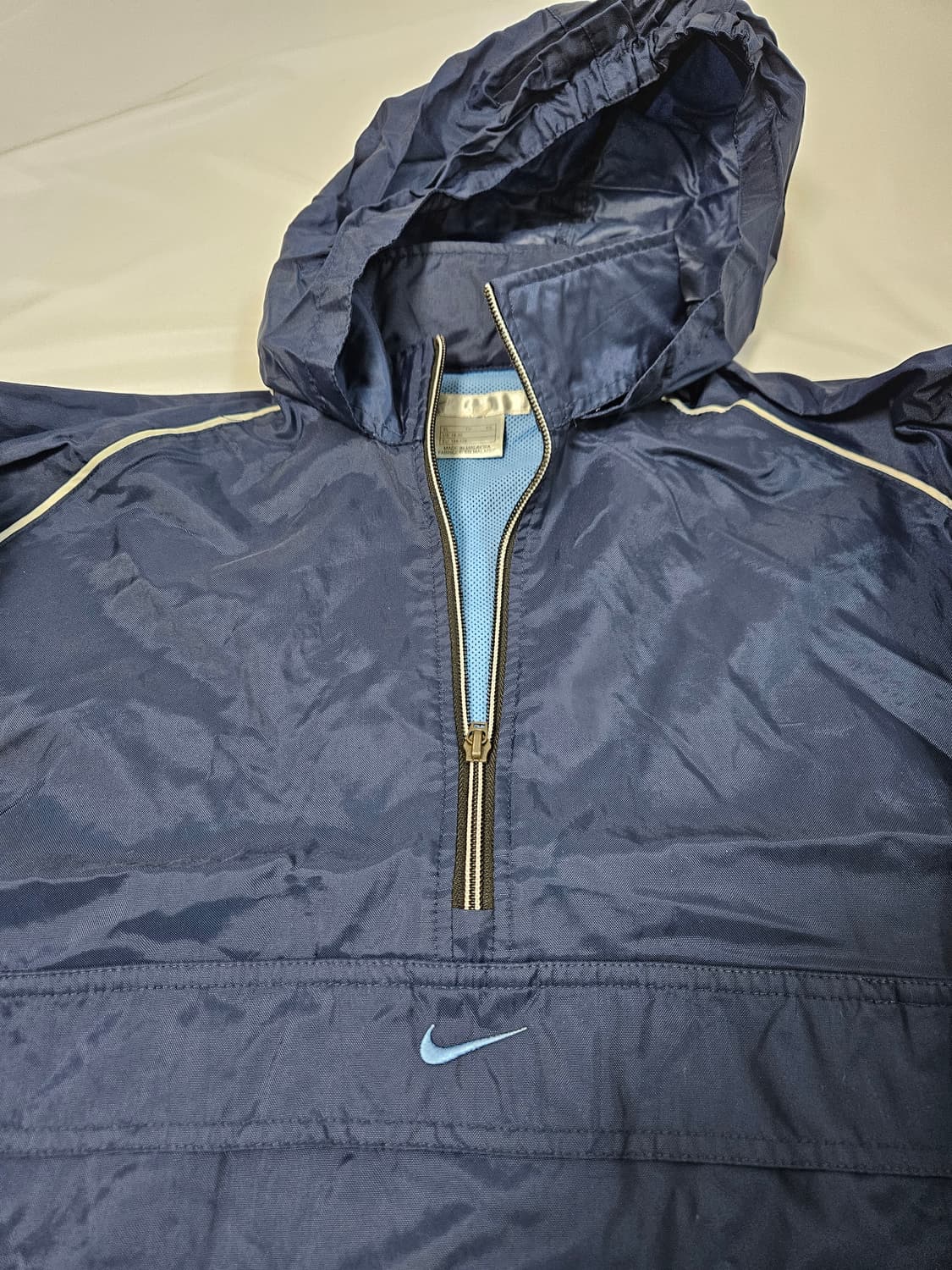 나이키 90s 올드스쿨 스트링 하프집업 아노락 빈티지 바람막이 XL 상품이미지4