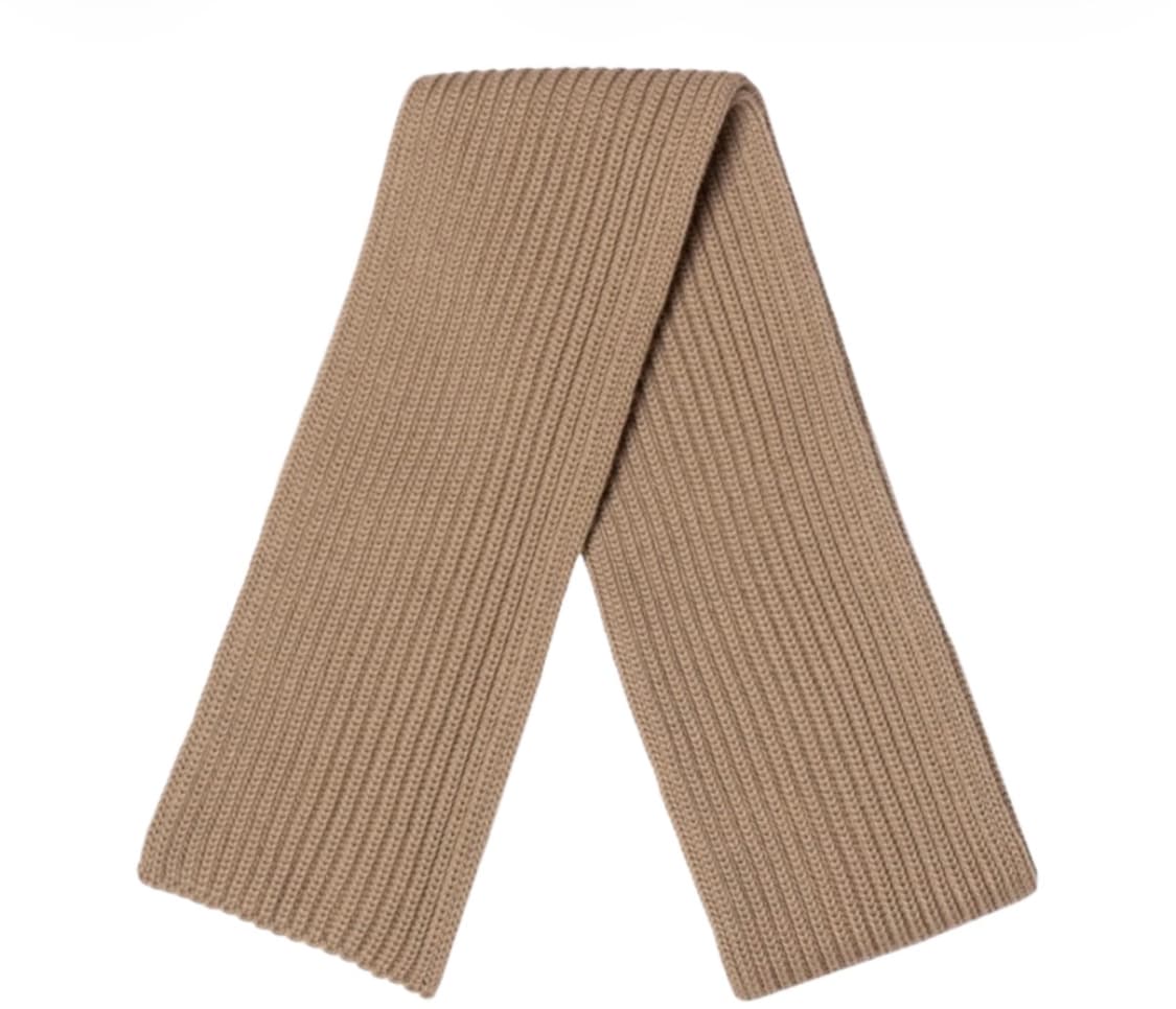 안데르센 안데르센 숏 머플러 카멜 상품이미지1