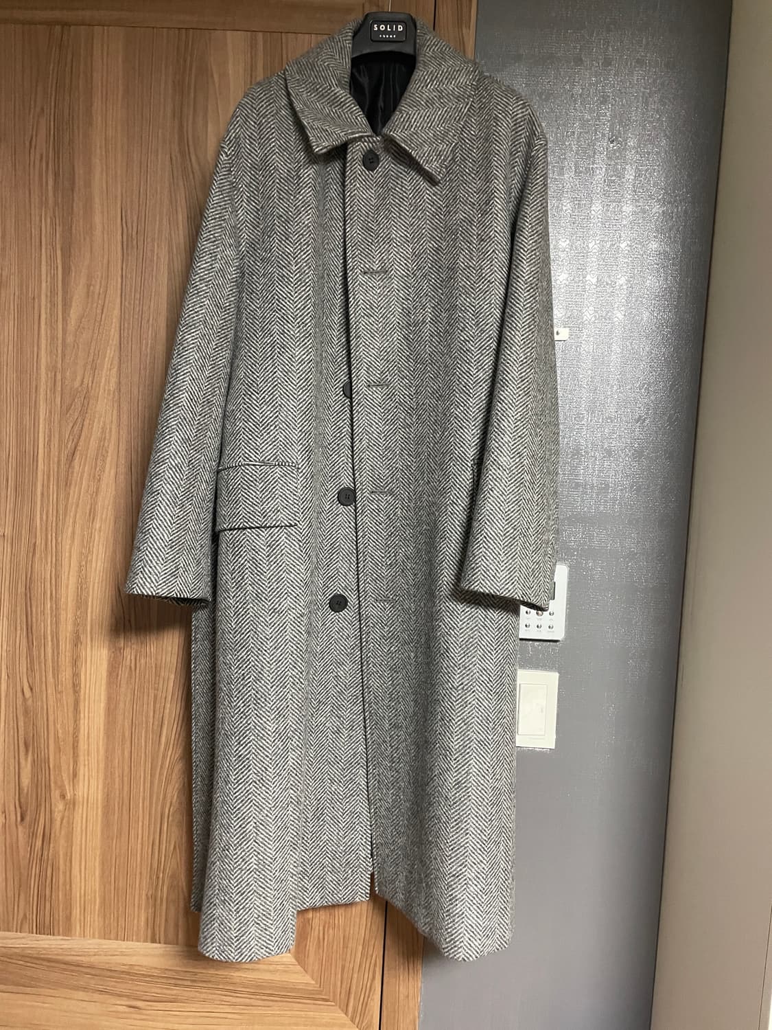 22FW 솔리드옴므 발마칸 코트 48 상품이미지1