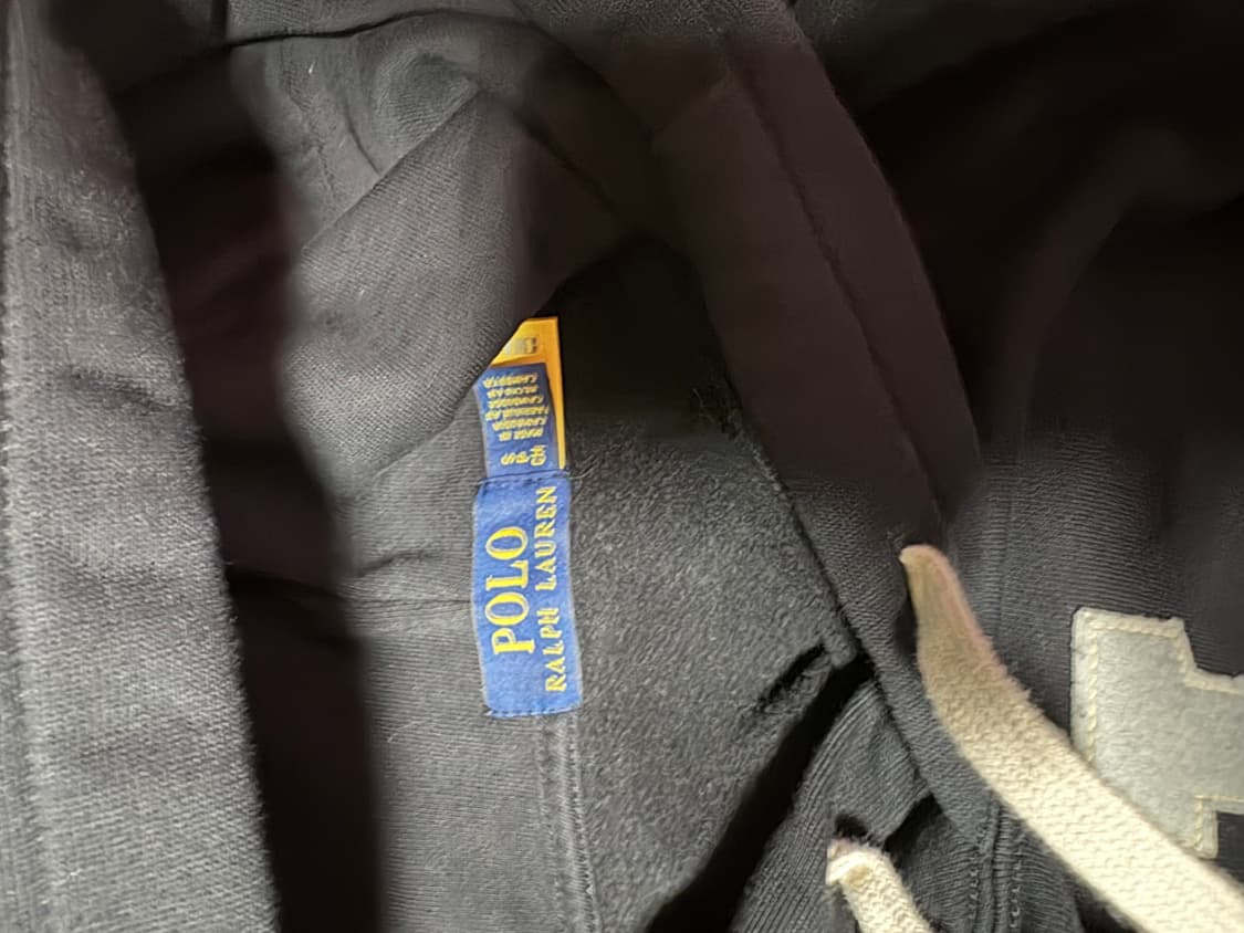 폴로 랄프로렌 25FW RL 플리스 후드 티셔츠 s 상품이미지2