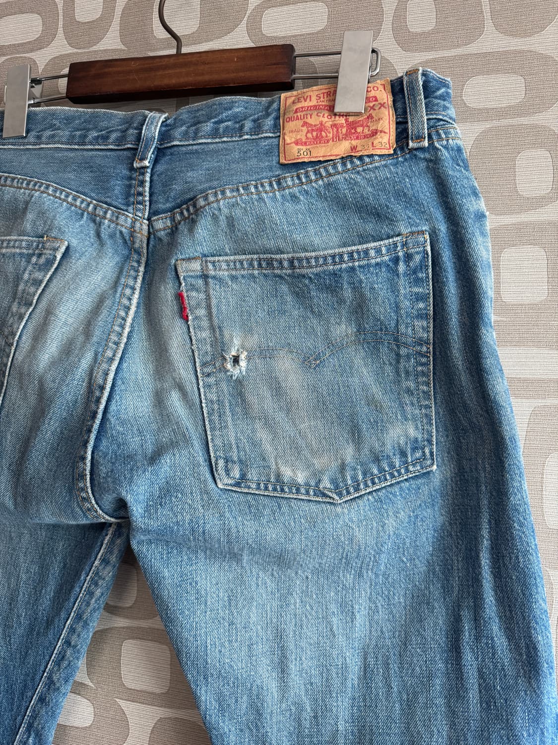 Levi's 리바이스 빈티지 정품 501 LVC 셀비지 데님 청바지 31 상품이미지6