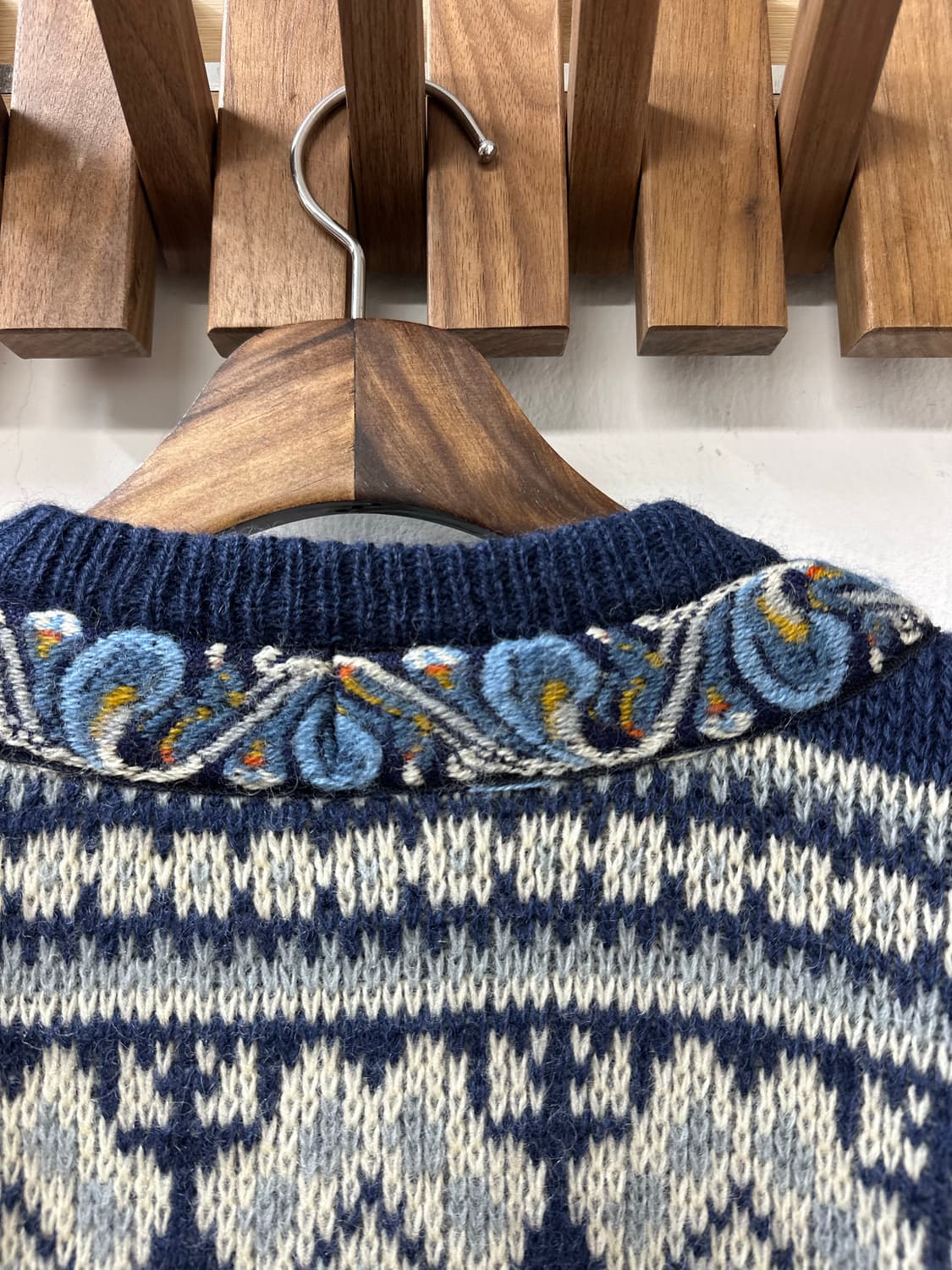 노르웨이 오리지널 Nordstrikk 노르딕 울 버클 스웨터 가디건 니트 상품이미지6