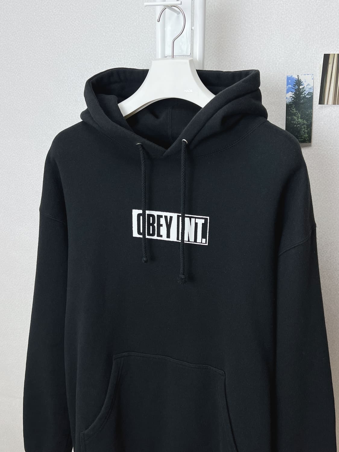 오베이 후드 티셔츠  상품이미지2