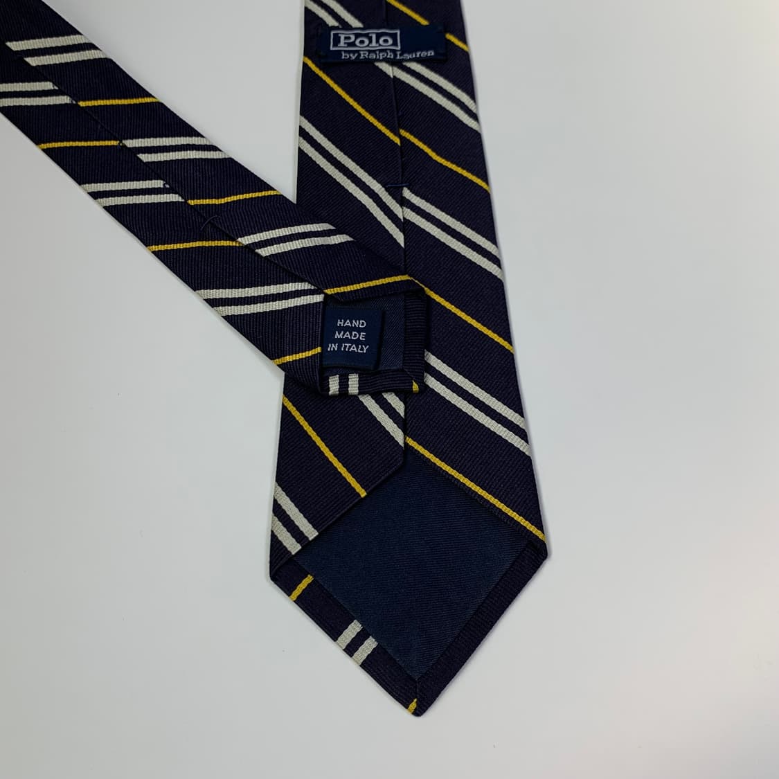 폴로 랄프로렌(POLO) 스트라이프 명품넥타이 신형라벨 A+ 7.3cm 상품이미지6