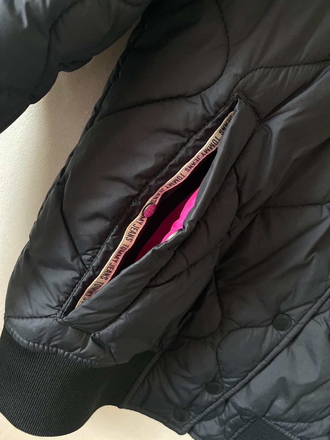 타미힐피거 퀼팅 패딩 m 상품이미지4