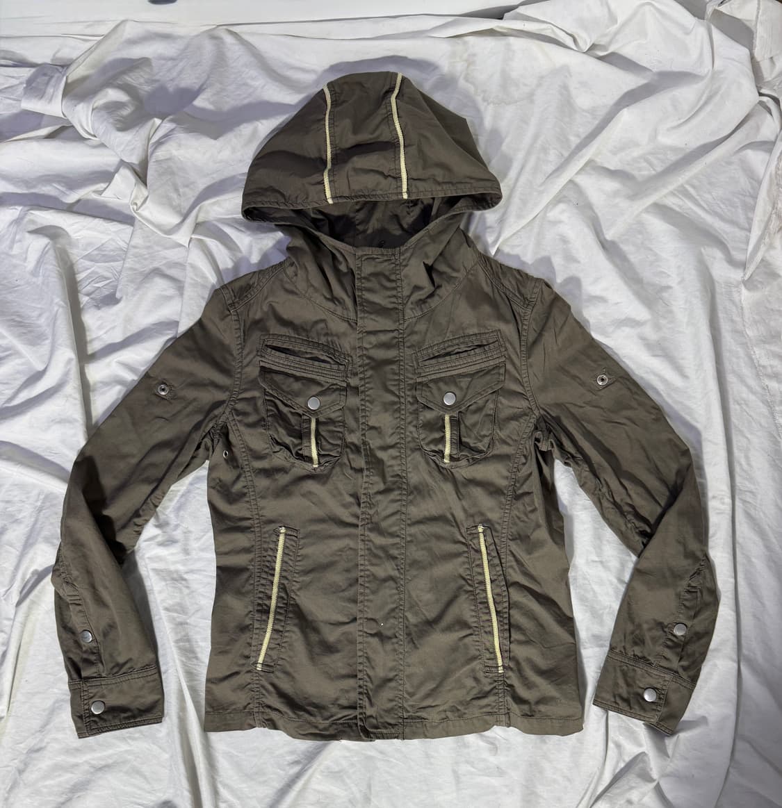 ASM 밀리터리 후드 자켓 y2k 상품이미지1