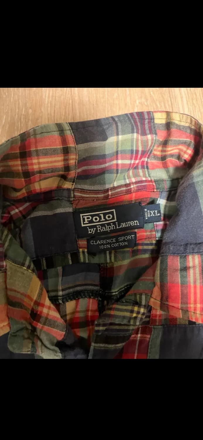 폴로 랄프로렌 패치워크 반팔셔츠 상품이미지2