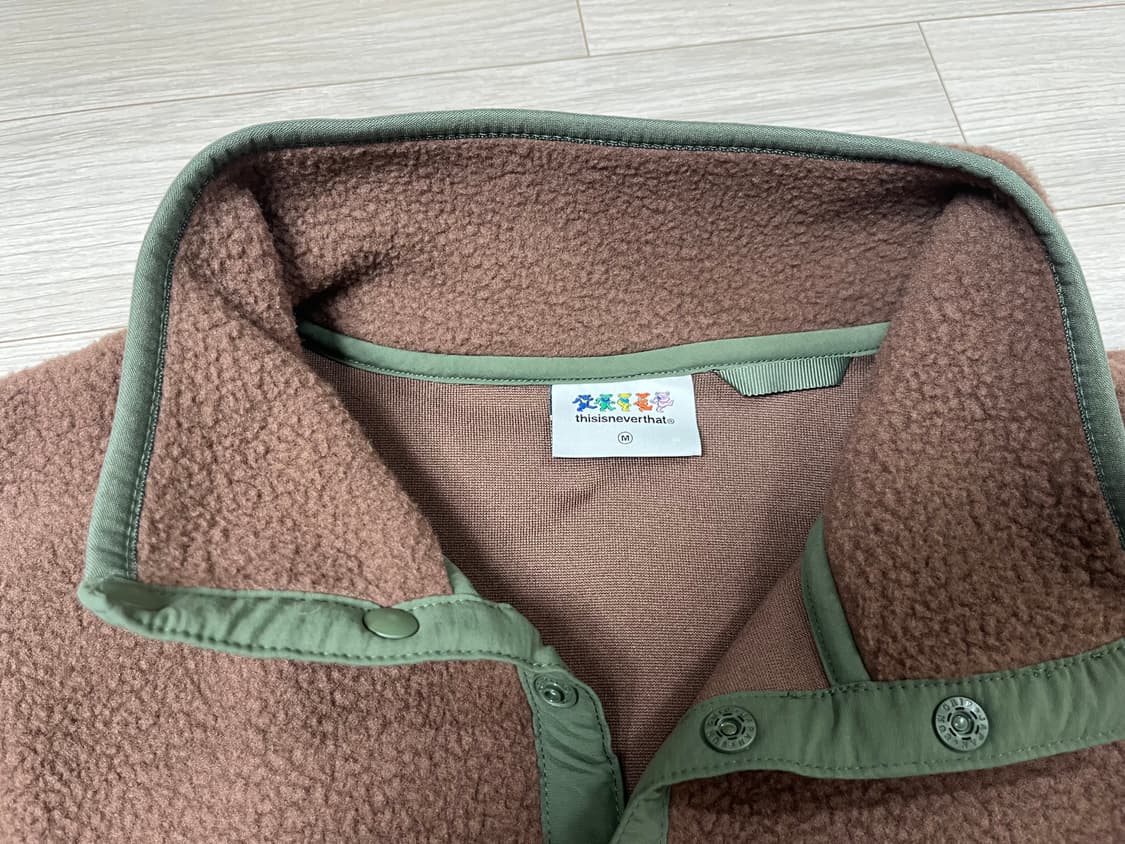 디스이즈네버댓 GD Fleece Pullover Brown 상품이미지4