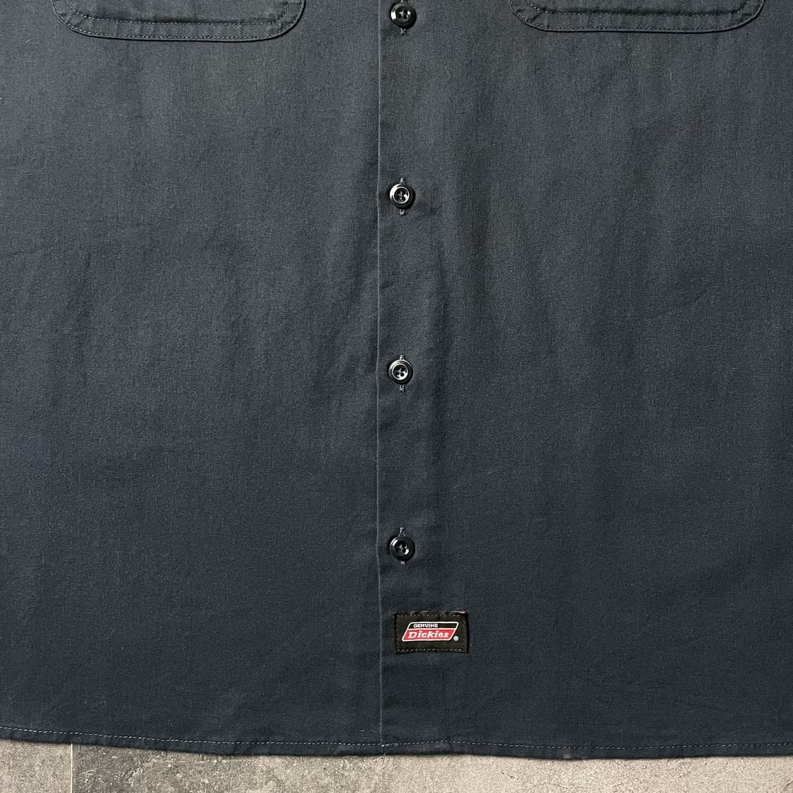 DICKIES 디키즈 네이비 플랩포켓 반팔 워크셔츠 A01137 상품이미지5