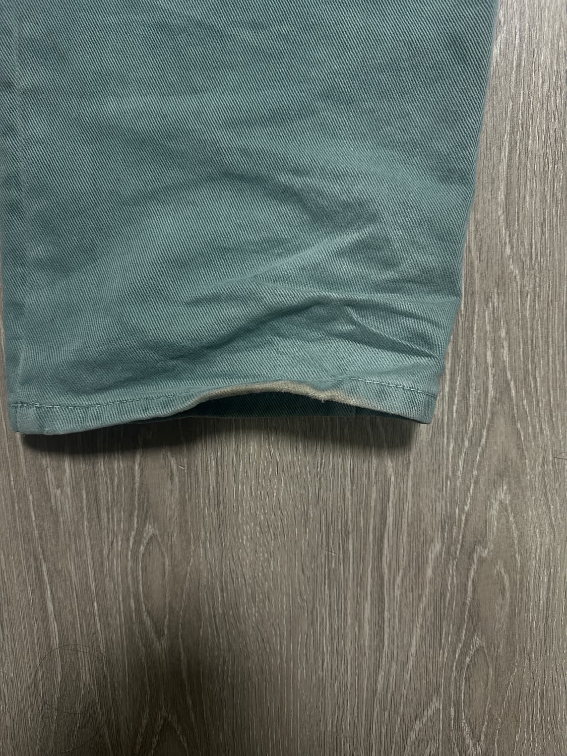 플라스틱프로덕트 MPa 페인터 데님 팬츠 에메랄드 상품이미지4