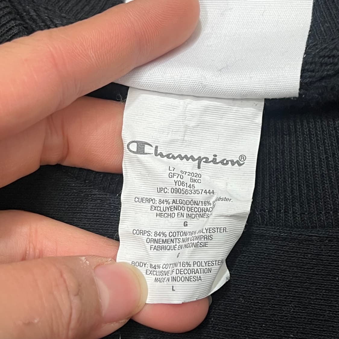 [100] 챔피온 리버스위브 맨투맨 상품이미지4